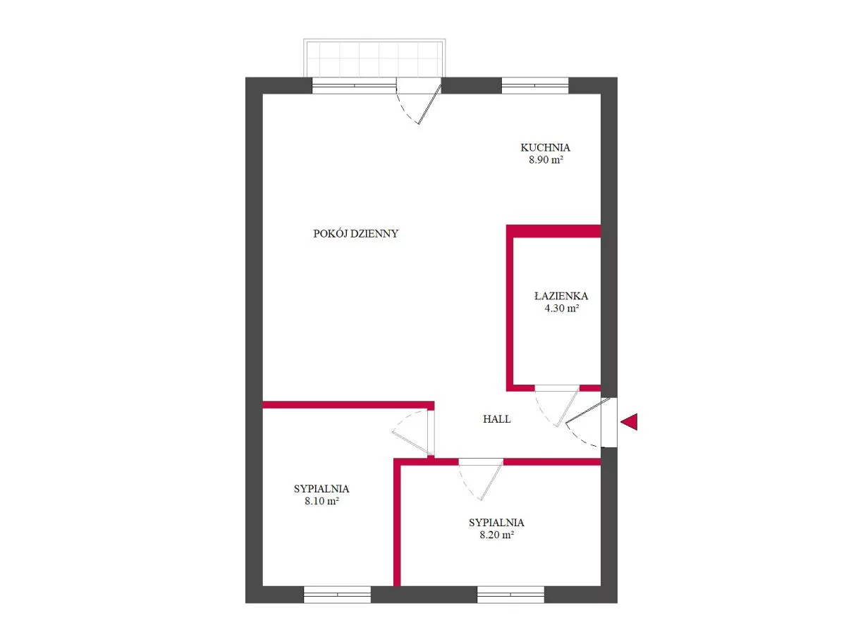 3 pokoje, mieszkanie 56,00 m², piętro 1, oferta nr , TC483095, Poznań, Podolany, Podolany, Janiny Omańkowskiej
