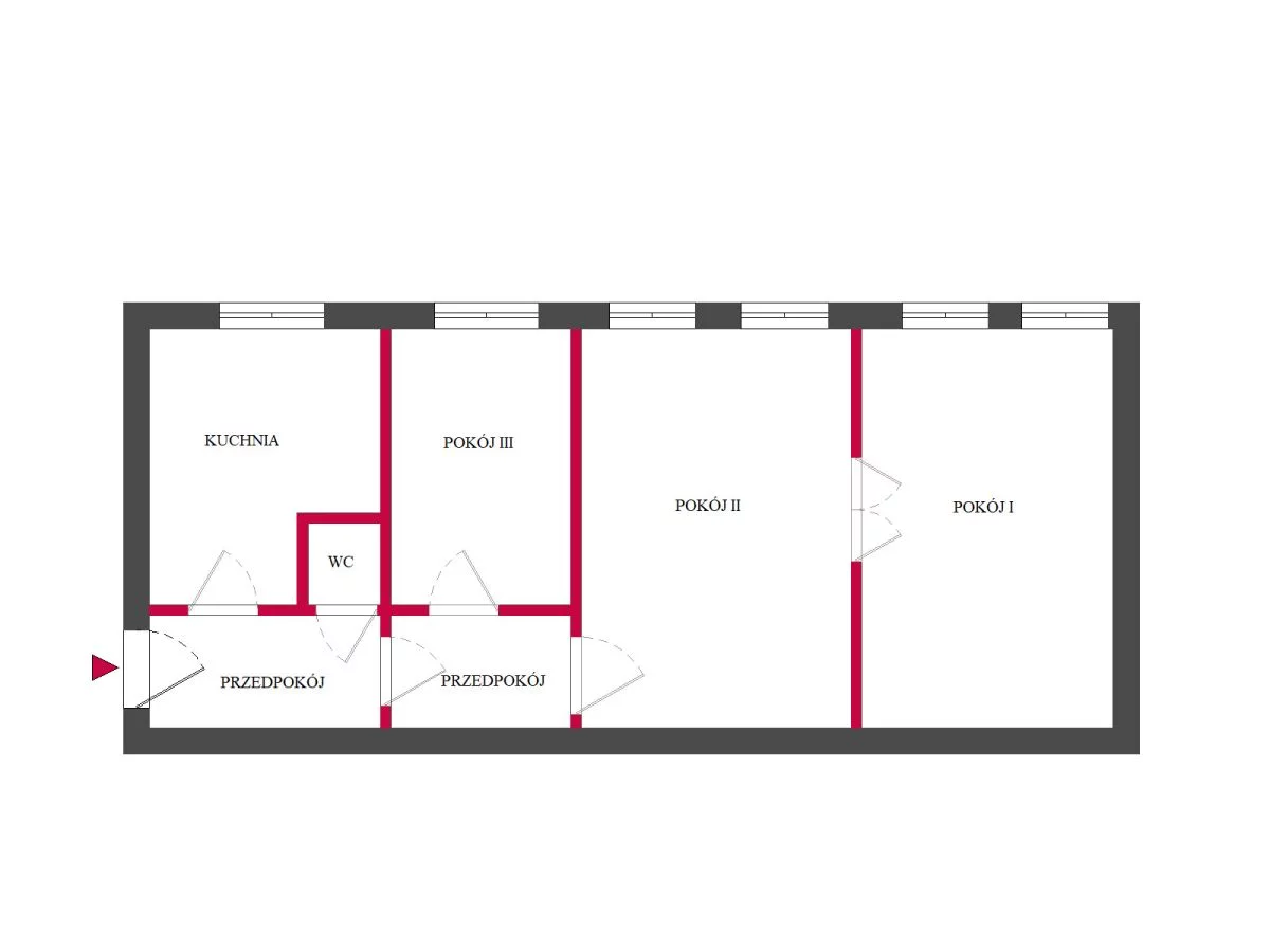 3 pokoje, mieszkanie 73,16 m², parter, oferta nr , TC146505, Łódź, Śródmieście, Śródmieście, Pomorska