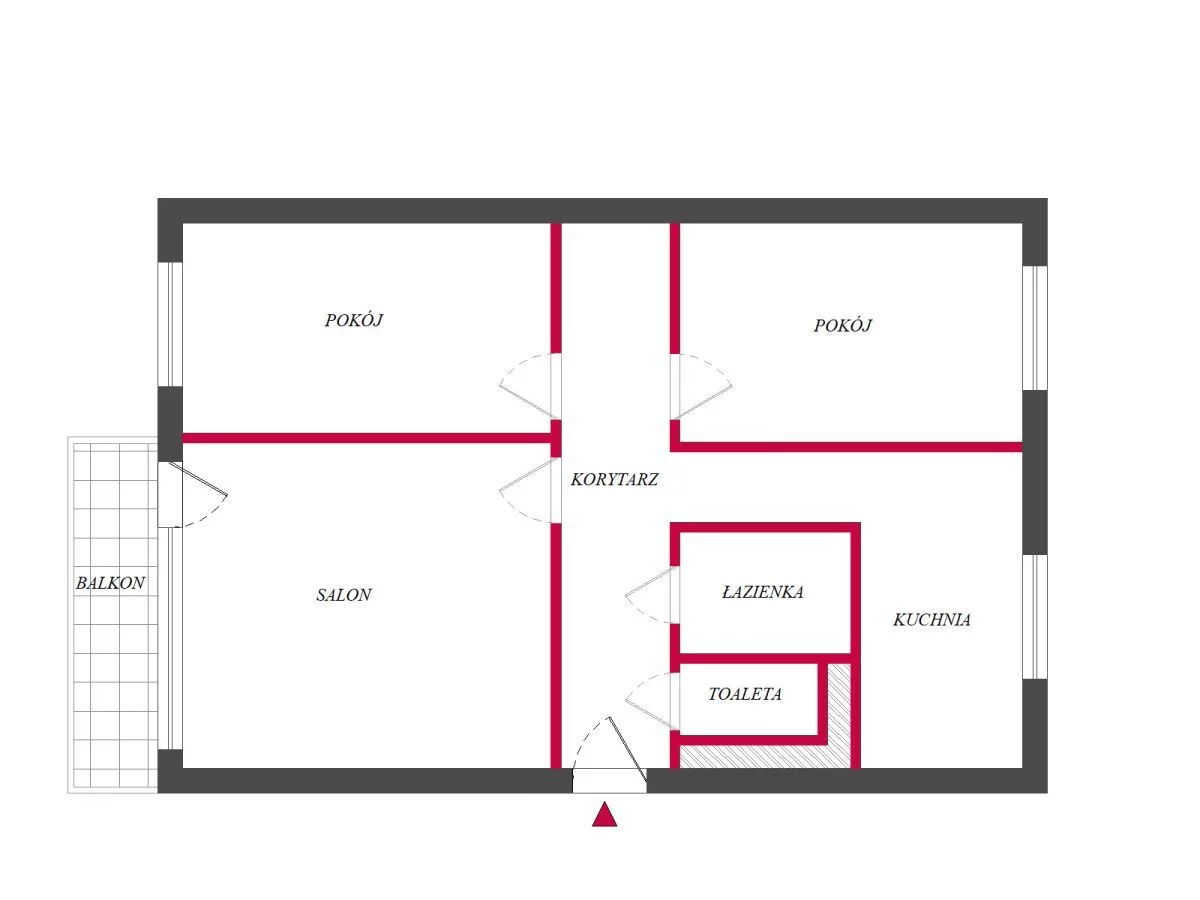 3 pokoje, mieszkanie 57,00 m², piętro 9, oferta nr , TC726742, Łódź, Bałuty, Bałuty, Sukiennicza