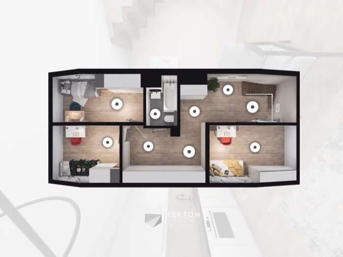 5 pokoi, mieszkanie 115,40 m², piętro 2, oferta nr , TC573550, Gdynia, Wielki Kack, Wielki Kack, Bieszczadzka