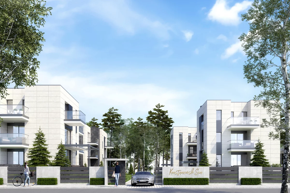 Domy Konstanciński Sen Konstancin-Jeziorna Konstancin ul. Wesoła 5A / 5B