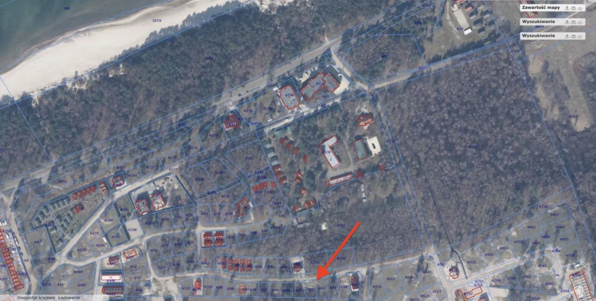 Działka 414,00 m², oferta nr , 734241, Mielno, Jantarowa