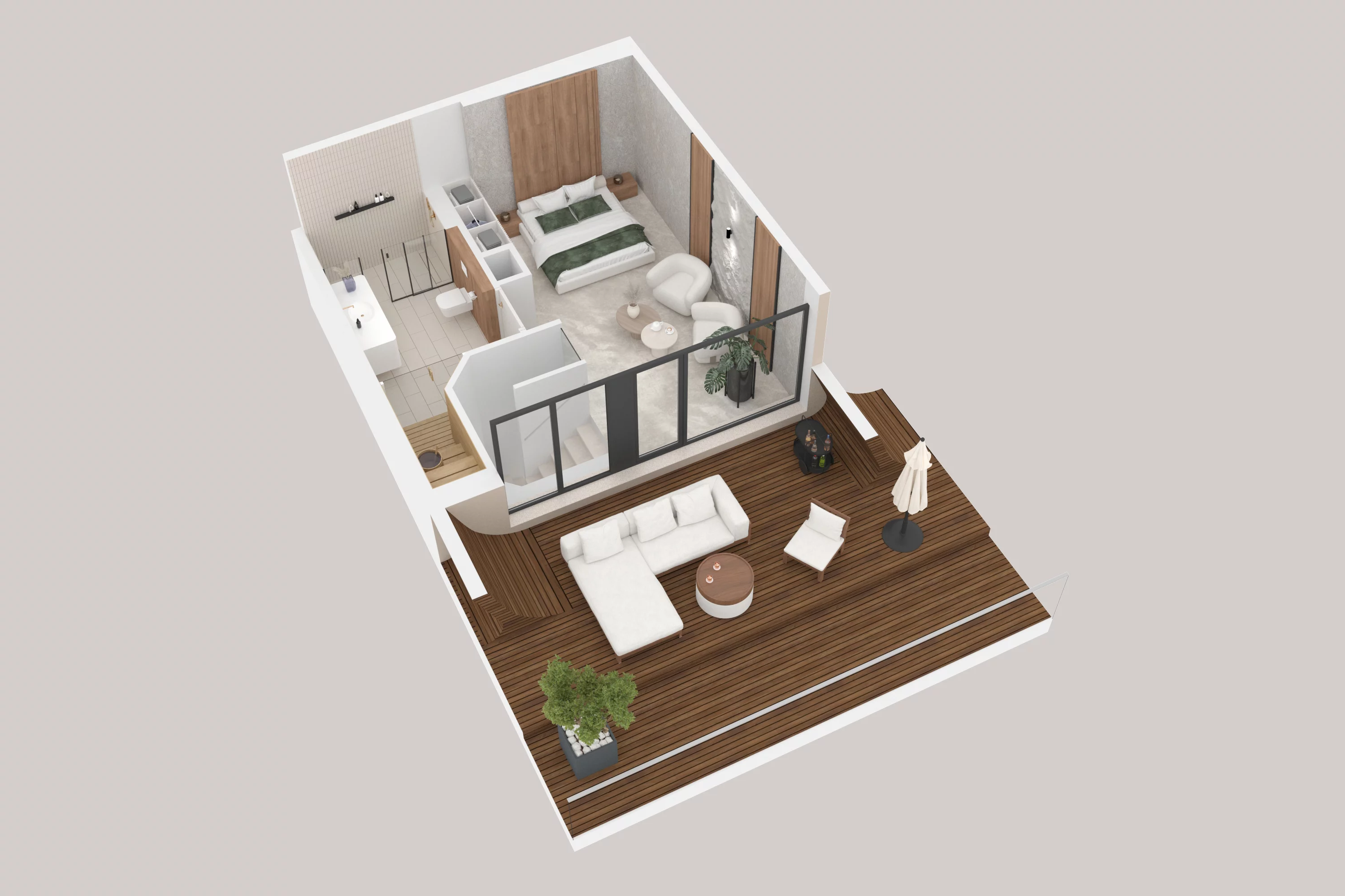 2 pokoje, apartament 62,68 m², piętro 4, oferta nr 408, Aston Vue, Sianożęty, ul. Plażowa 12/Ustronie Morskie