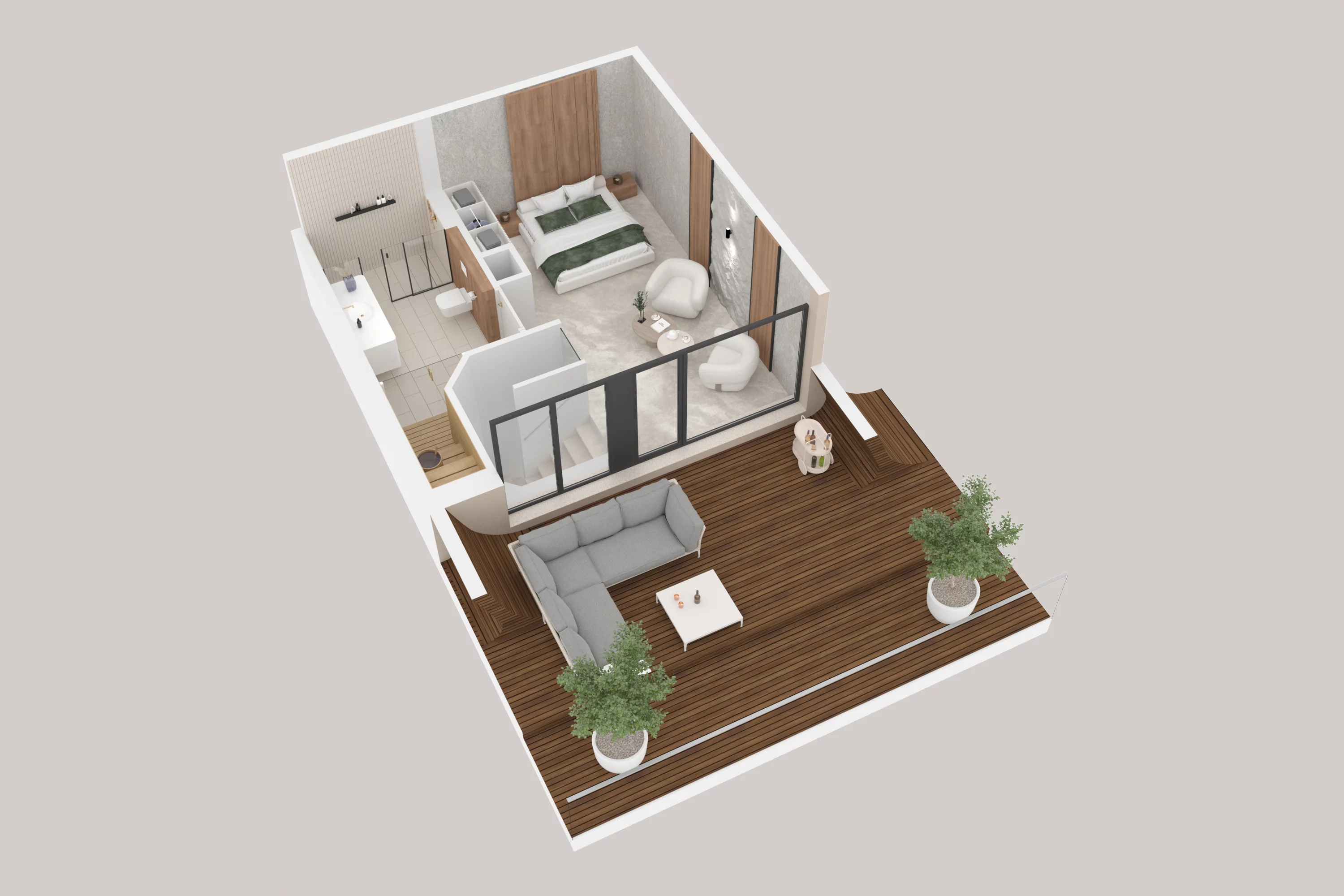 3 pokoje, apartament 68,14 m², piętro 4, oferta nr 414, Aston Vue, Sianożęty, ul. Plażowa 12/Ustronie Morskie
