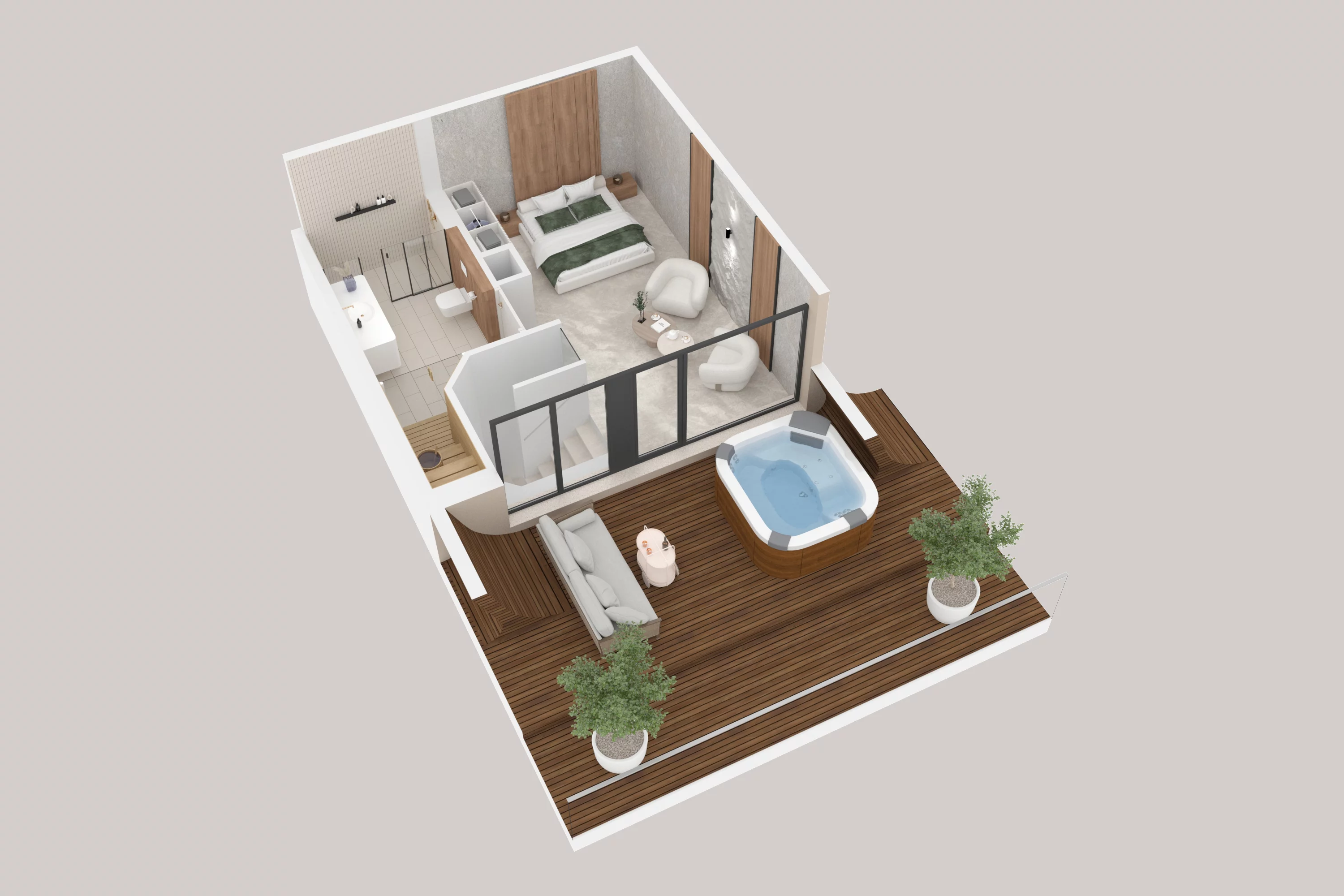 3 pokoje, apartament 68,14 m², piętro 4, oferta nr 416, Aston Vue, Sianożęty, ul. Plażowa 12/Ustronie Morskie