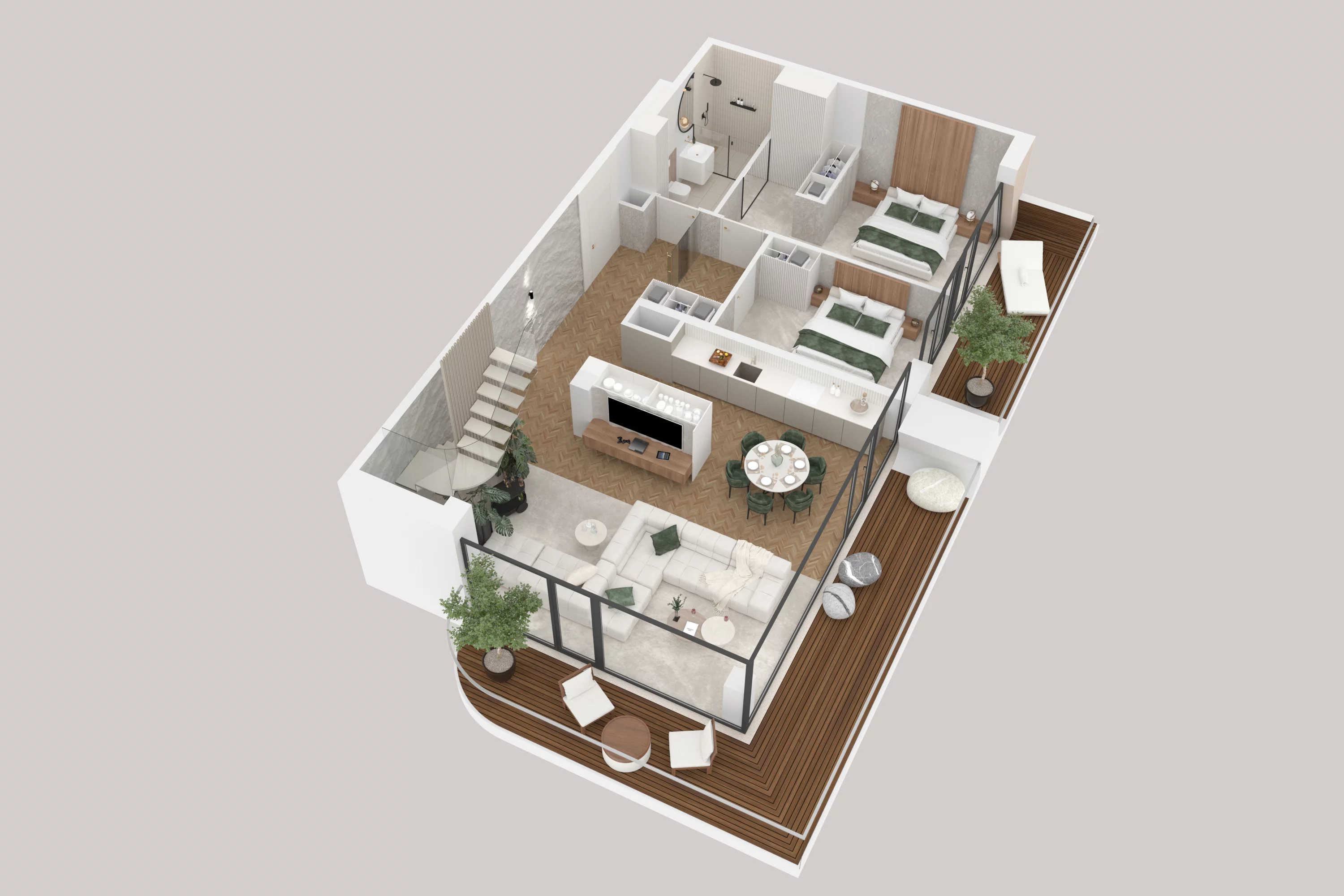 3 pokoje, apartament 123,65 m², piętro 5, oferta nr 502, Aston Vue, Sianożęty, ul. Plażowa 12/Ustronie Morskie