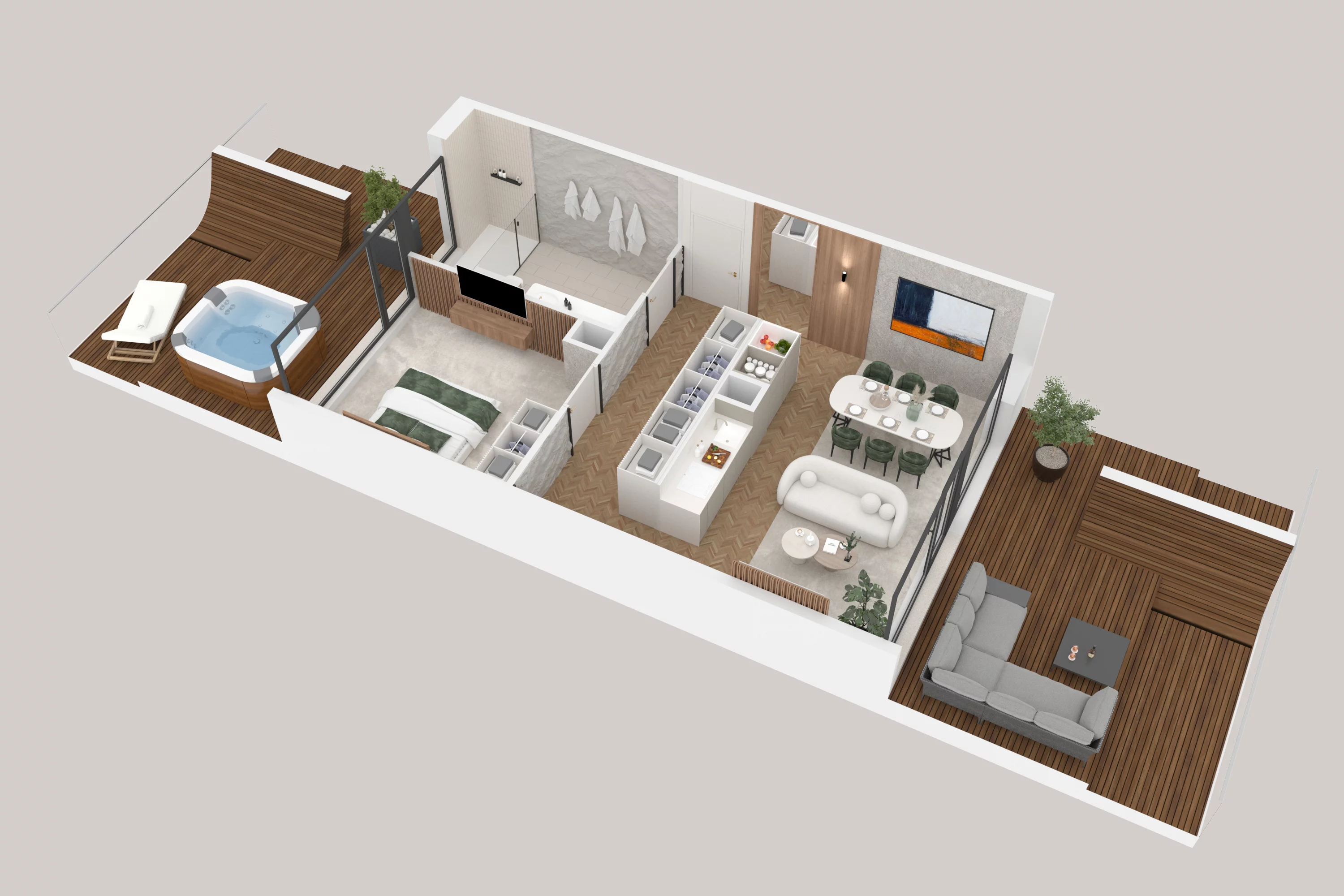 2 pokoje, apartament 55,55 m², piętro 5, oferta nr 503, Aston Vue, Sianożęty, ul. Plażowa 12/Ustronie Morskie