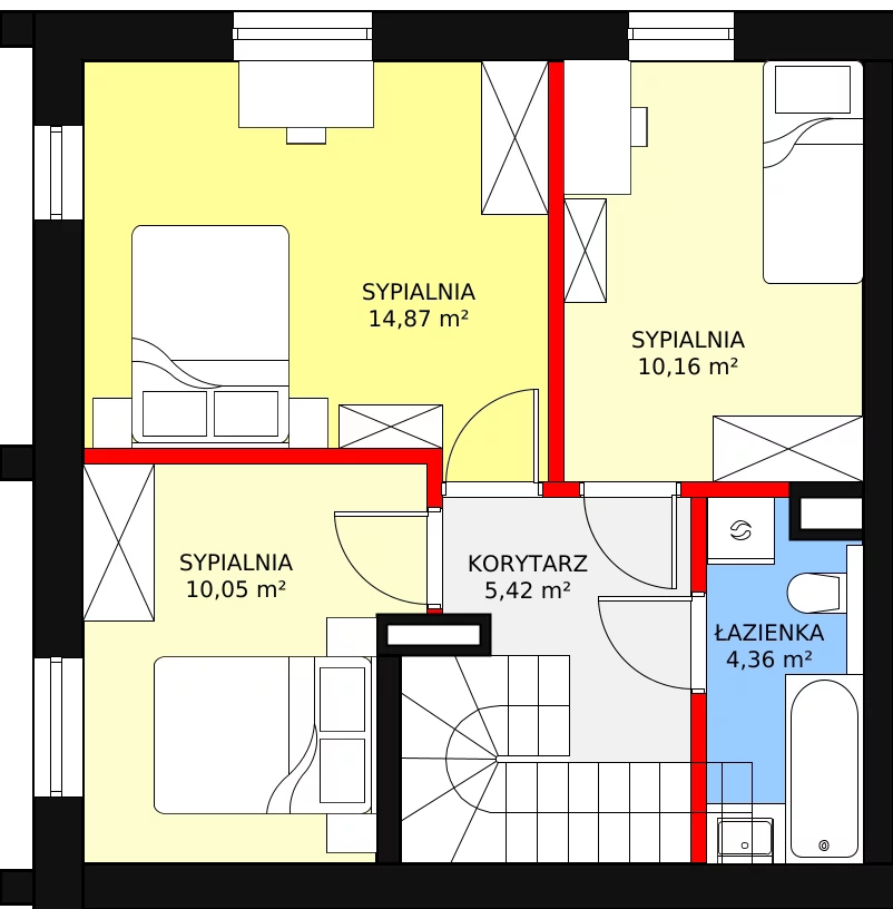 Mieszkanie 90,93 m², parter, oferta nr L8, Przy Lesie Ville Slow Life, Wrocław, Leśnica, Żar, ul. Komornicka