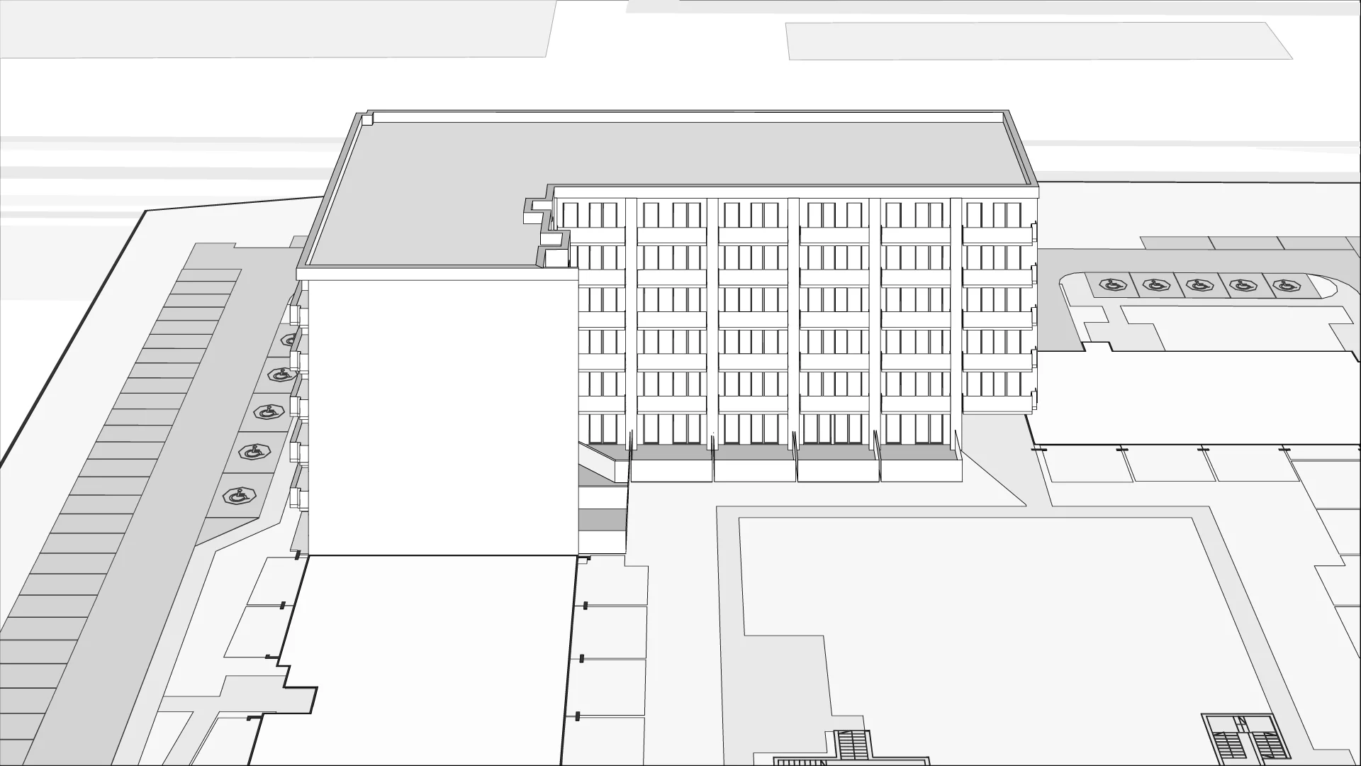 Wirtualna makieta 3D mieszkania 40.69 m², C/M58