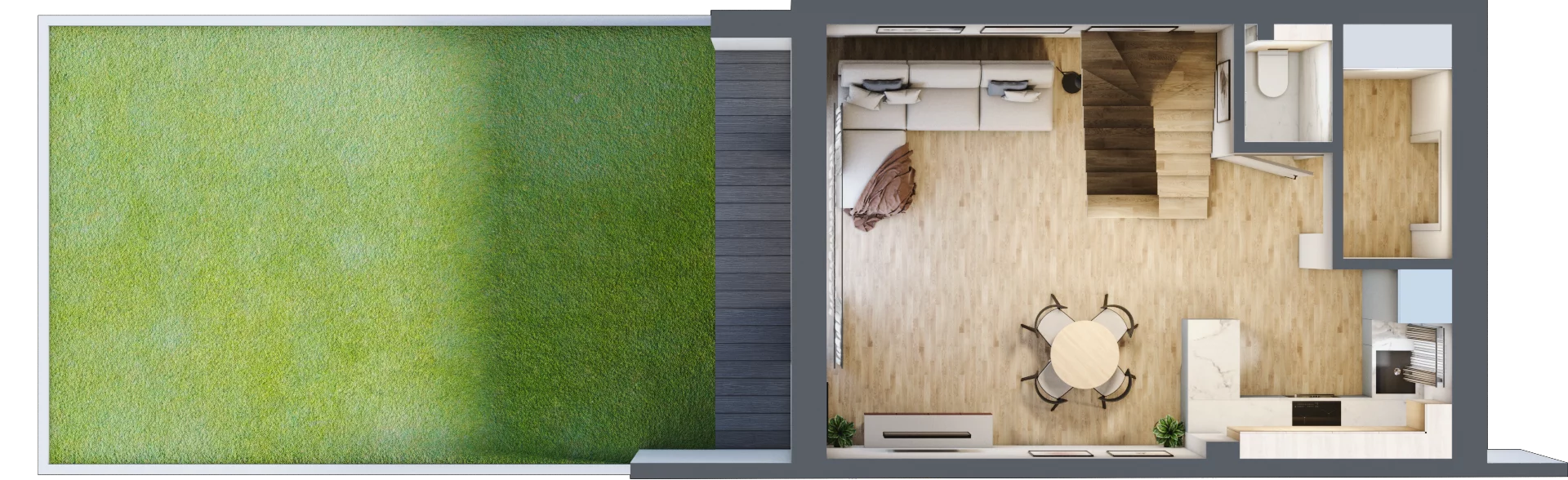 3 pokoje, mieszkanie 59,43 m², parter, oferta nr A.16, Zastawna, Łódź, Górna, ul. Zastawna