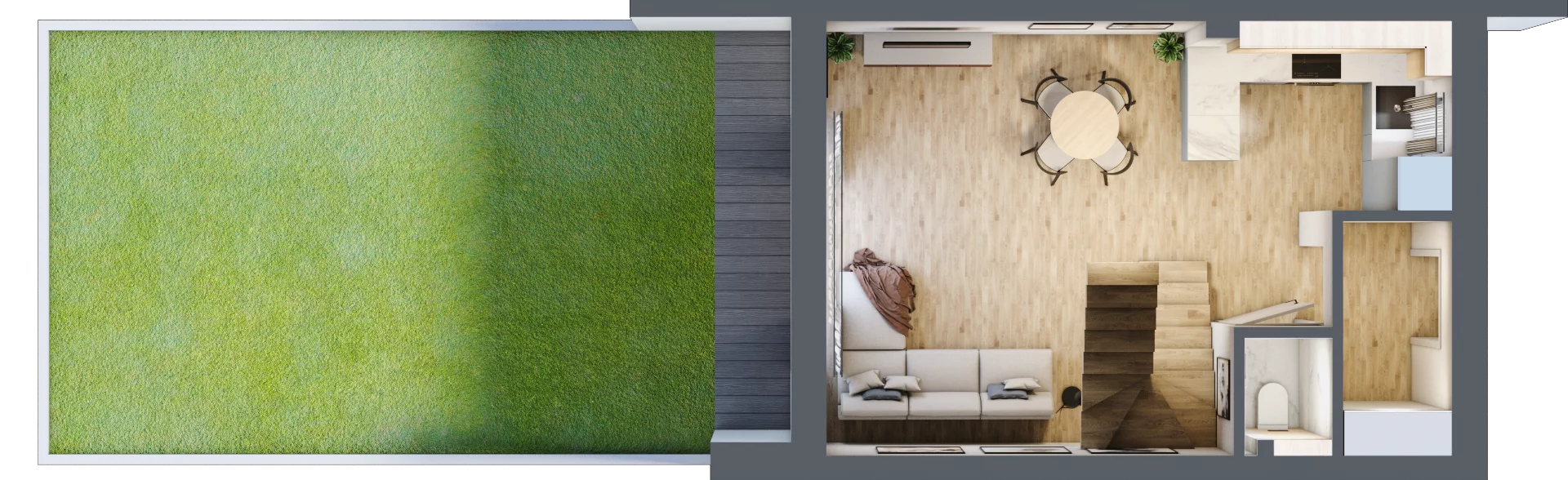 3 pokoje, mieszkanie 59,43 m², parter, oferta nr A.9, Zastawna, Łódź, Górna, ul. Zastawna