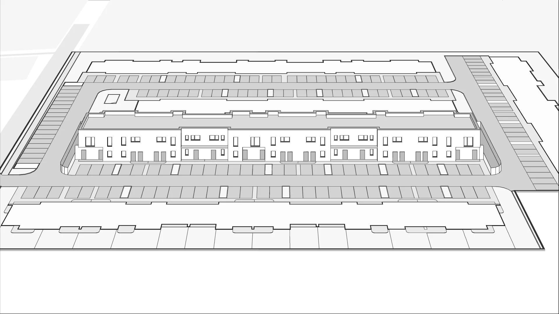 Wirtualna makieta 3D mieszkania 59.43 m², B.7