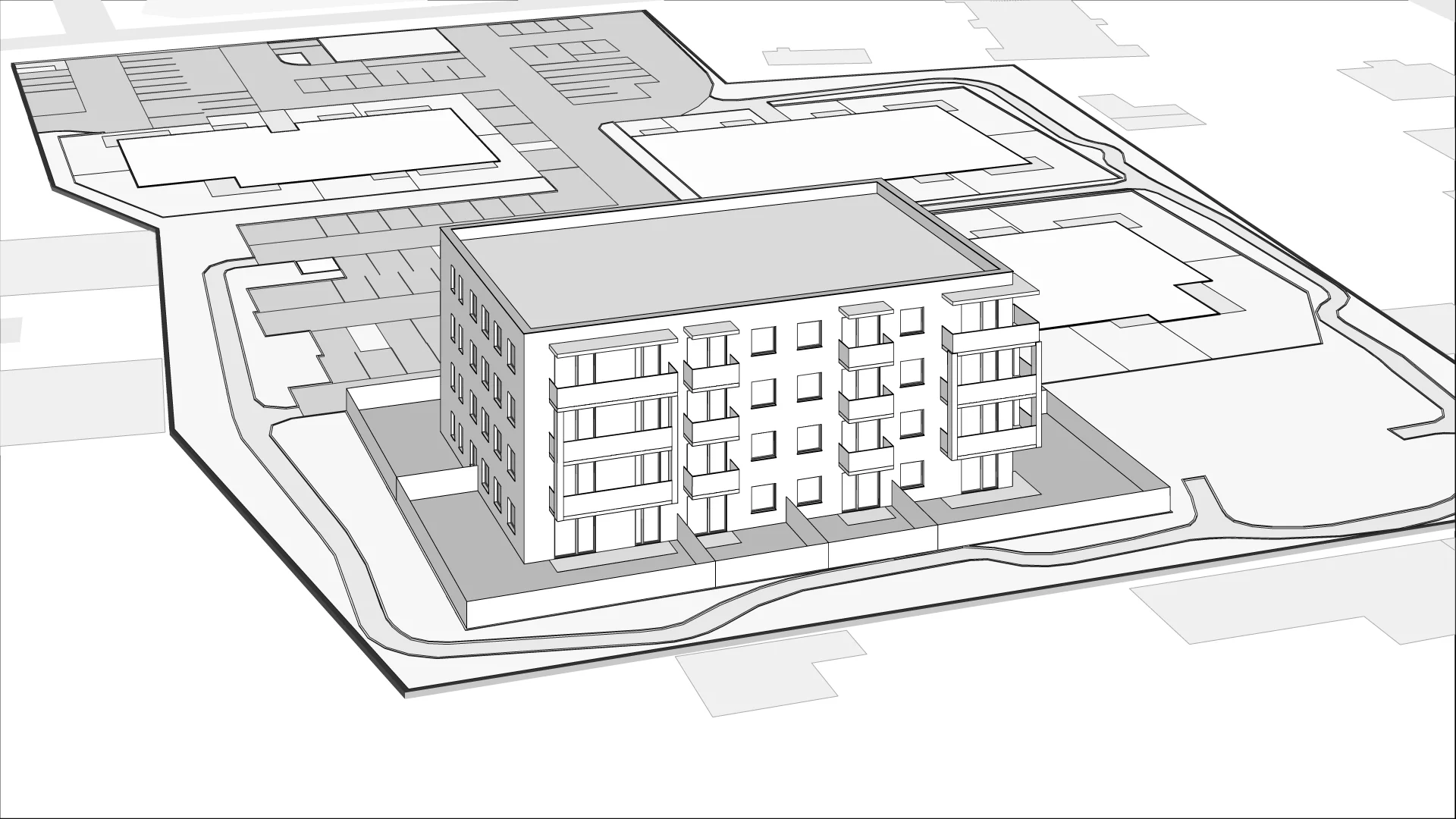 Wirtualna makieta 3D mieszkania 59.37 m², D28