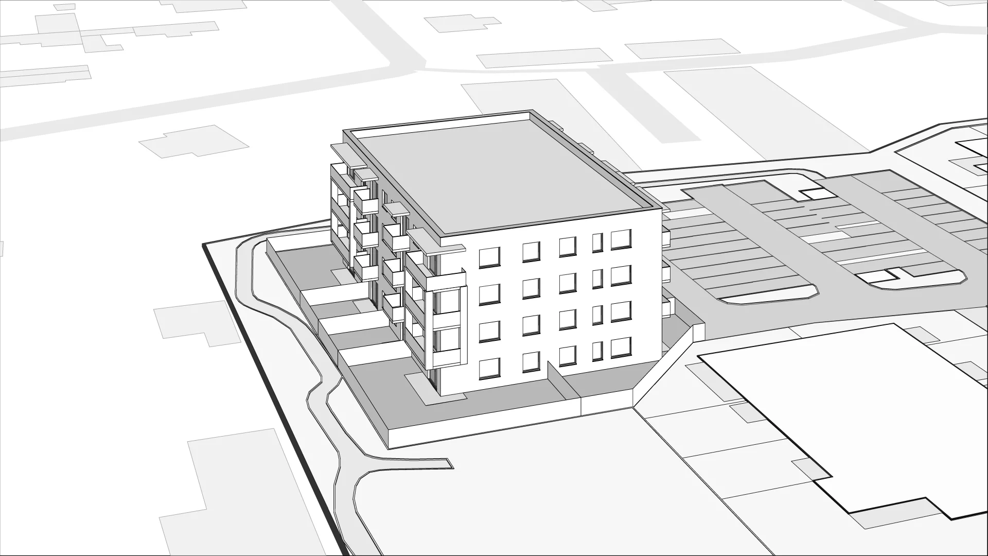 Wirtualna makieta 3D mieszkania 57.74 m², D20