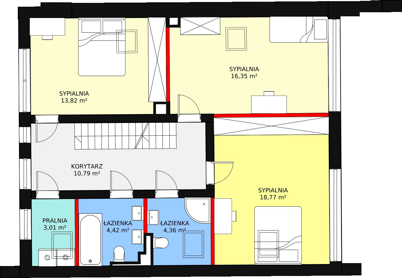 Dom i rezydencja 153,21 m², oferta nr 22B, Osiedle Woodland Houses, Ciemne, ul. Długa/Puszysta