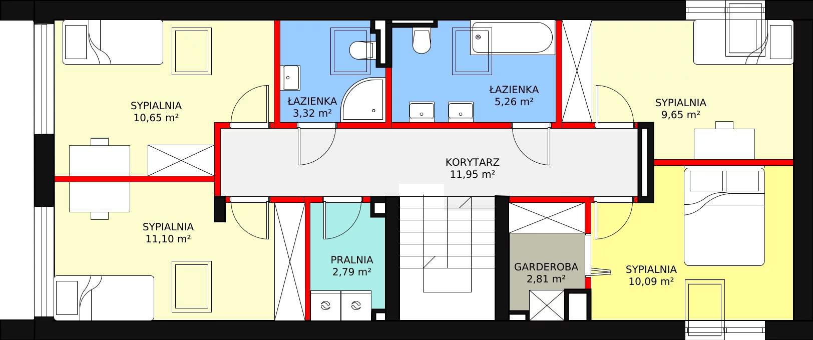 Dom i rezydencja 164,02 m², oferta nr 25B, Osiedle Woodland Houses, Ciemne, ul. Długa/Puszysta