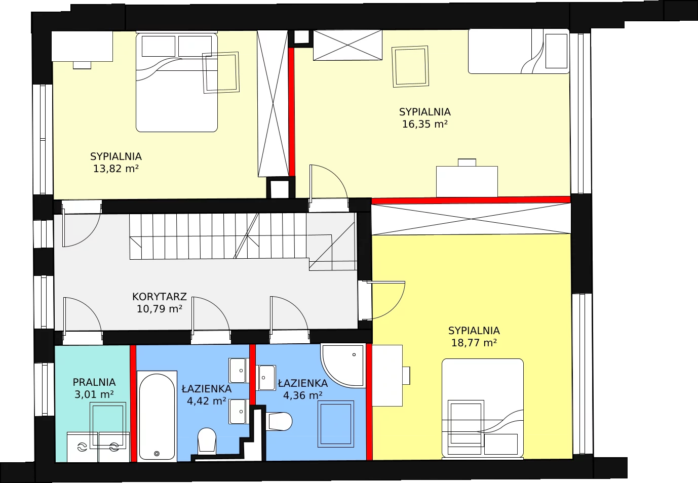 Dom i rezydencja 150,25 m², oferta nr 26B, Osiedle Woodland Houses, Ciemne, ul. Długa/Puszysta