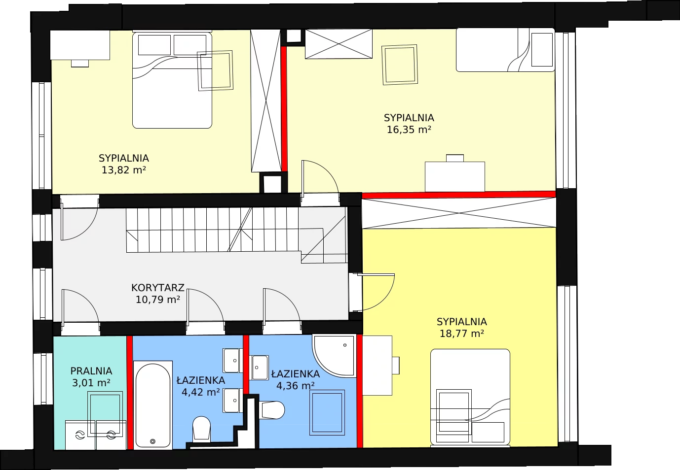 Dom i rezydencja 150,25 m², oferta nr 28B, Osiedle Woodland Houses, Ciemne, ul. Długa/Puszysta