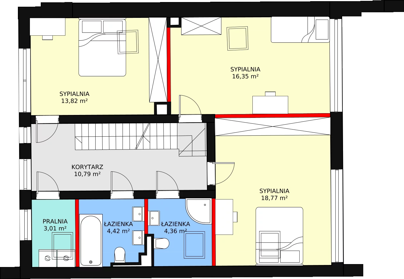 Dom i rezydencja 150,25 m², oferta nr 29B, Osiedle Woodland Houses, Ciemne, ul. Długa/Puszysta