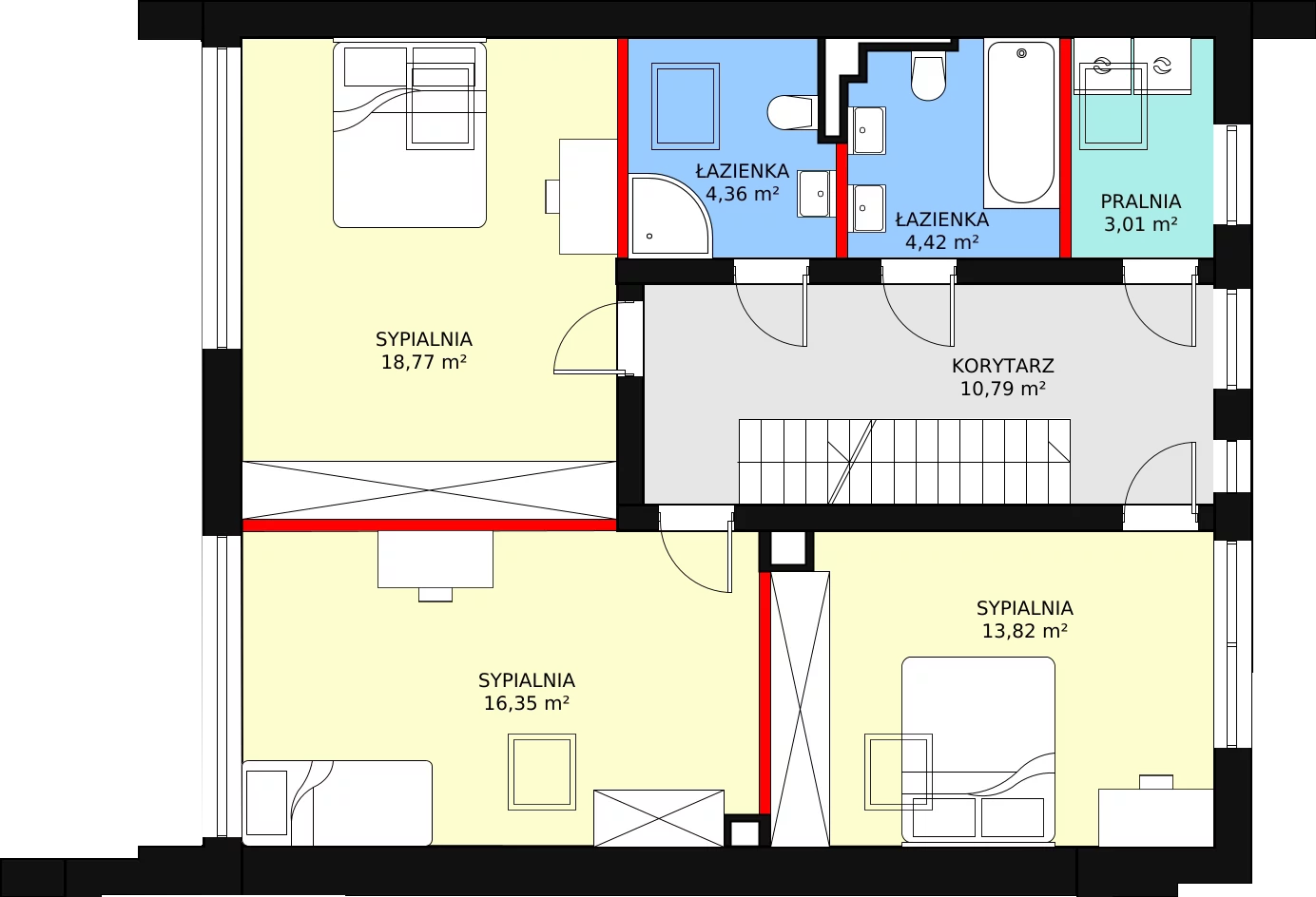 Dom i rezydencja 151,93 m², oferta nr 33B, Osiedle Woodland Houses, Ciemne, ul. Długa/Puszysta