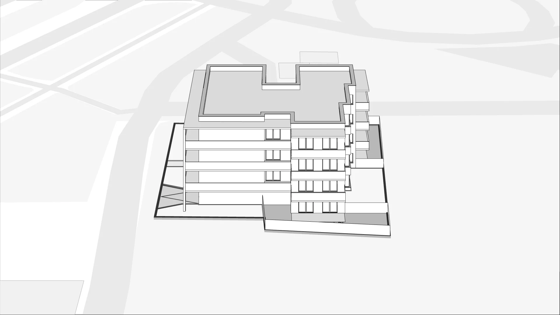 Wirtualna makieta 3D mieszkania 28.87 m², M5