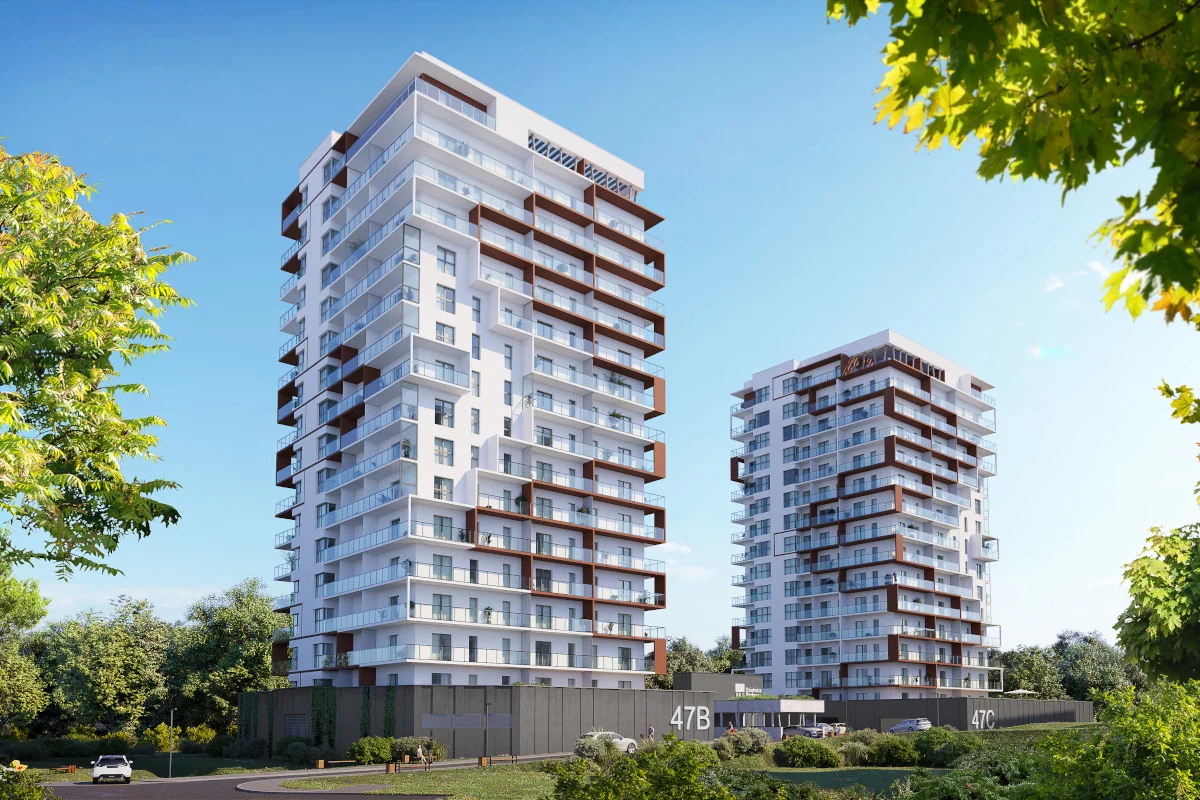 Nowe Mieszkanie, 67,09 m², 3 pokoje, 13 piętro, oferta nr 77/B7