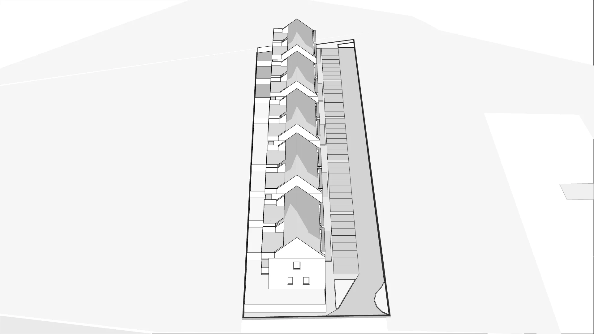Wirtualna makieta 3D apartamentu 73.67 m², A3
