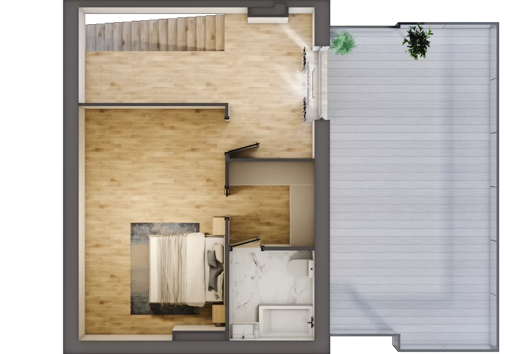 4 pokoje, apartament 100,53 m², piętro 1, oferta nr B8, Apartamenty Zalesie, Zalesie, Zalesie 54