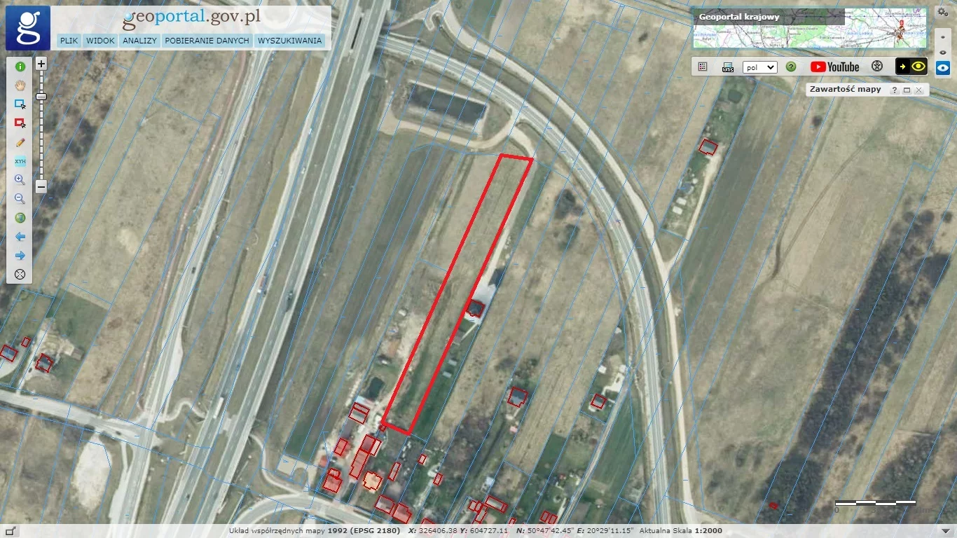 Działka 5 076,00 m², oferta nr , 9615663, Chęciny