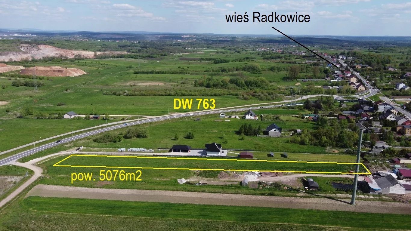 Działka 5 076,00 m², oferta nr , 9615663, Chęciny