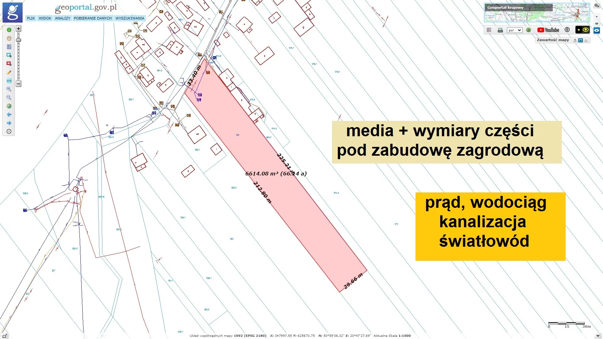Działka 27 100,00 m², oferta nr , 9982655, Czerwona Górka