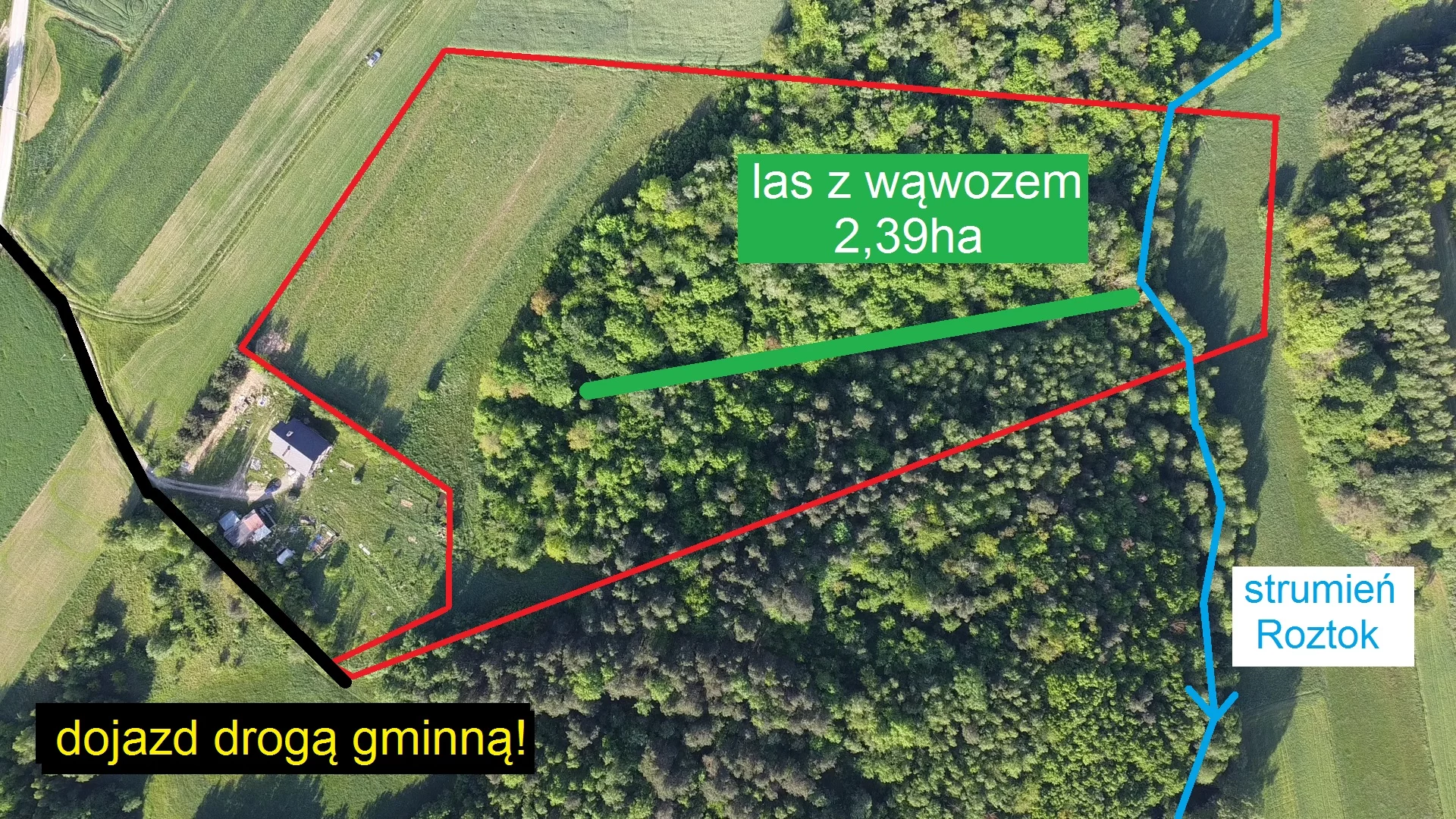 Działka 41 400,00 m², oferta nr , 9820235, Melonek