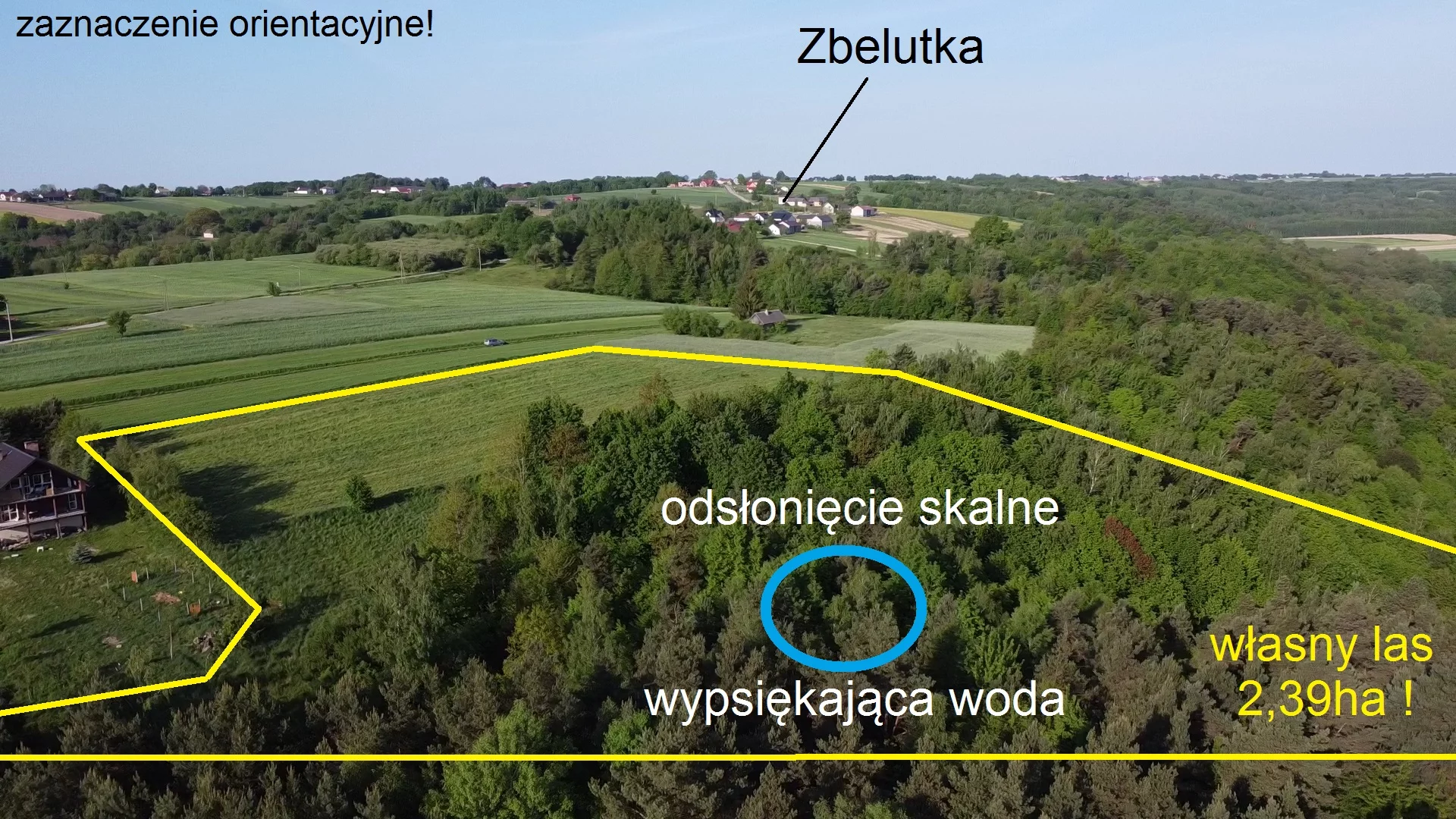 Działka 41 400,00 m², oferta nr , 9820235, Melonek