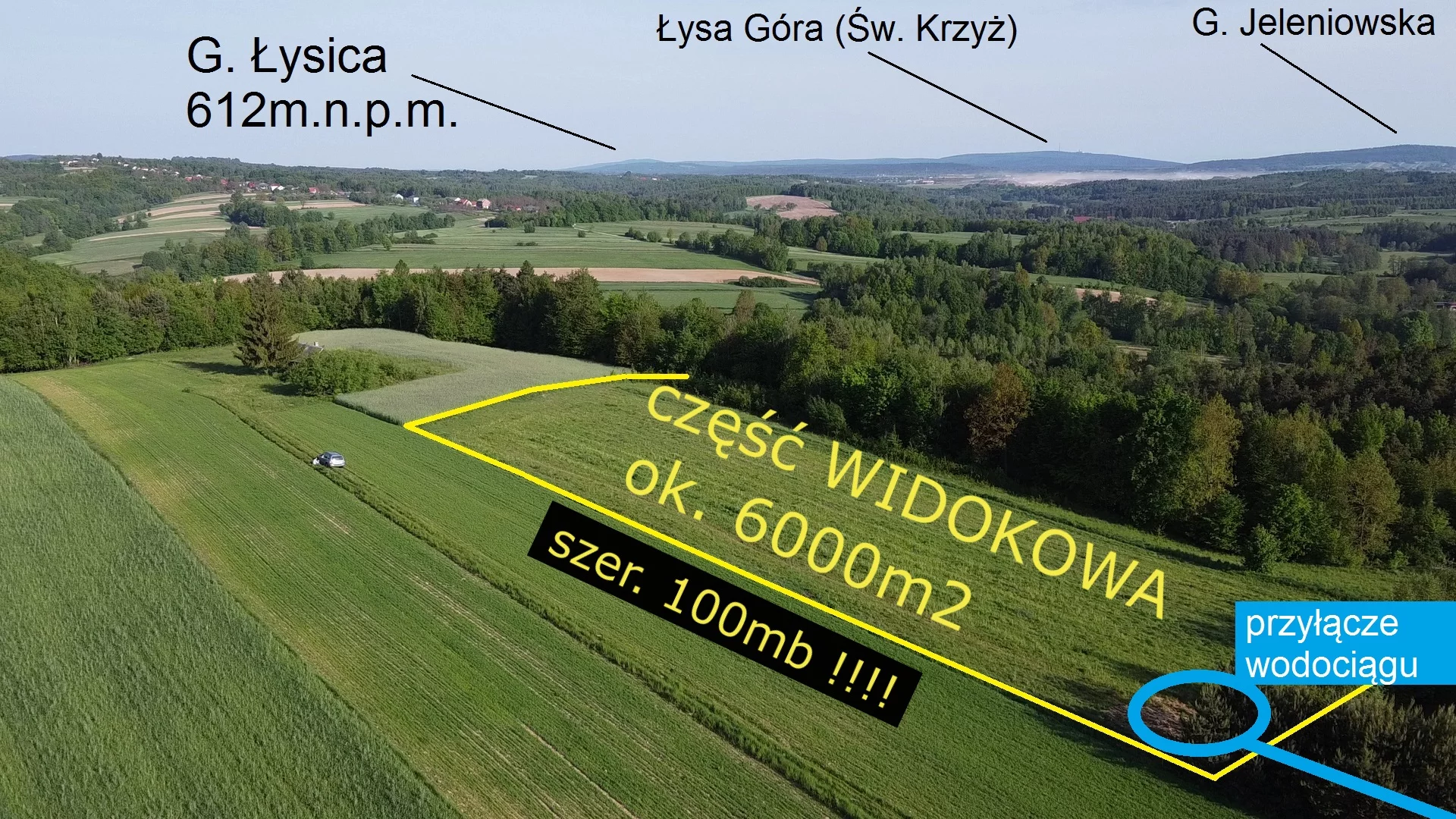 Działka 41 400,00 m², oferta nr , 9820235, Melonek