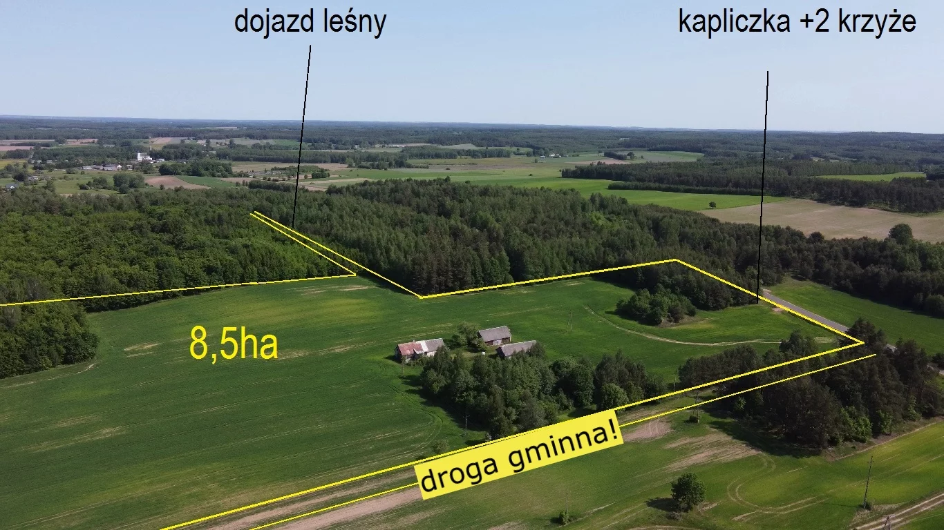 Działka 85 833,00 m², oferta nr , 9681776, Sokółka