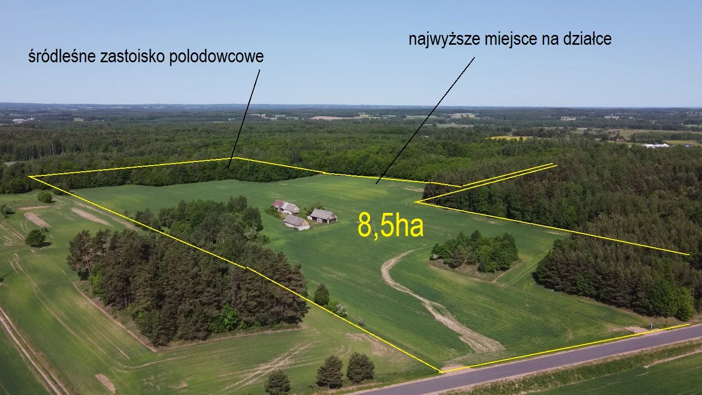 Działka 85 833,00 m², oferta nr , 9681776, Sokółka