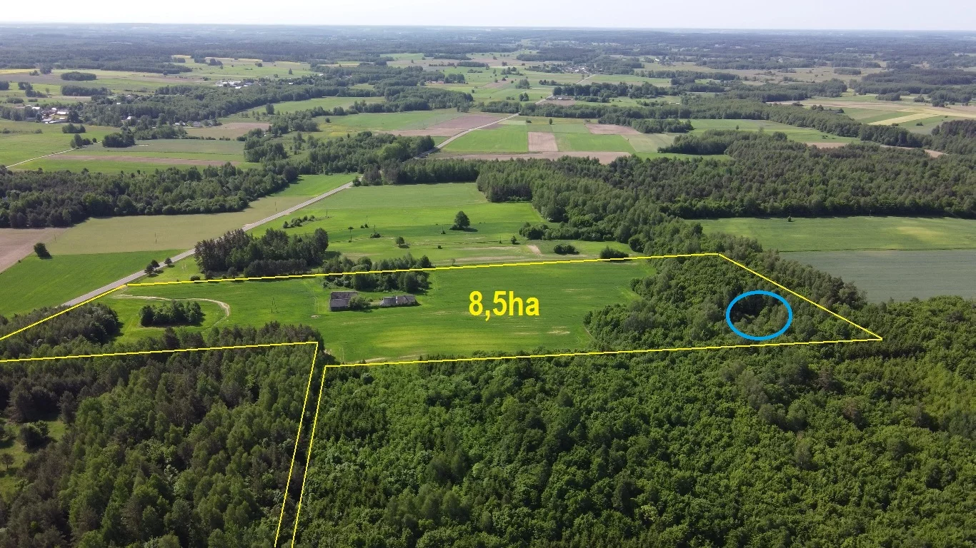 Działka 85 833,00 m², oferta nr , 9681776, Sokółka