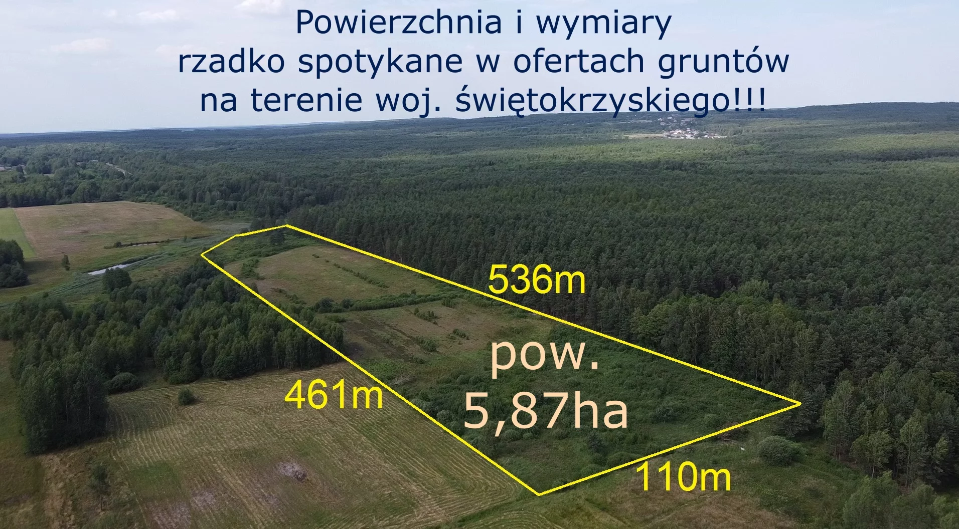 Działka 58 700,00 m², oferta nr , 10261876, Trawniki