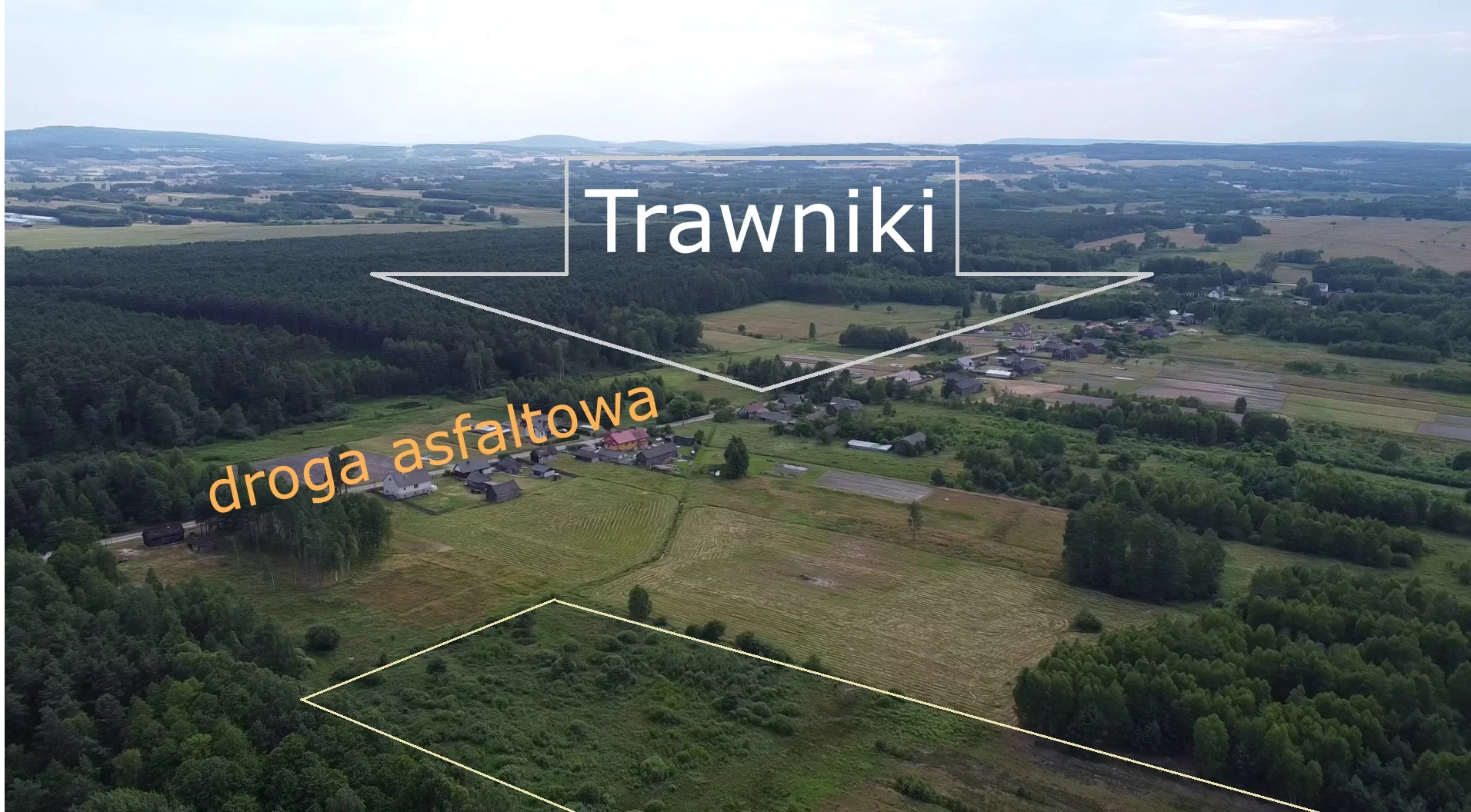 Działka 58 700,00 m², oferta nr , 10261876, Trawniki
