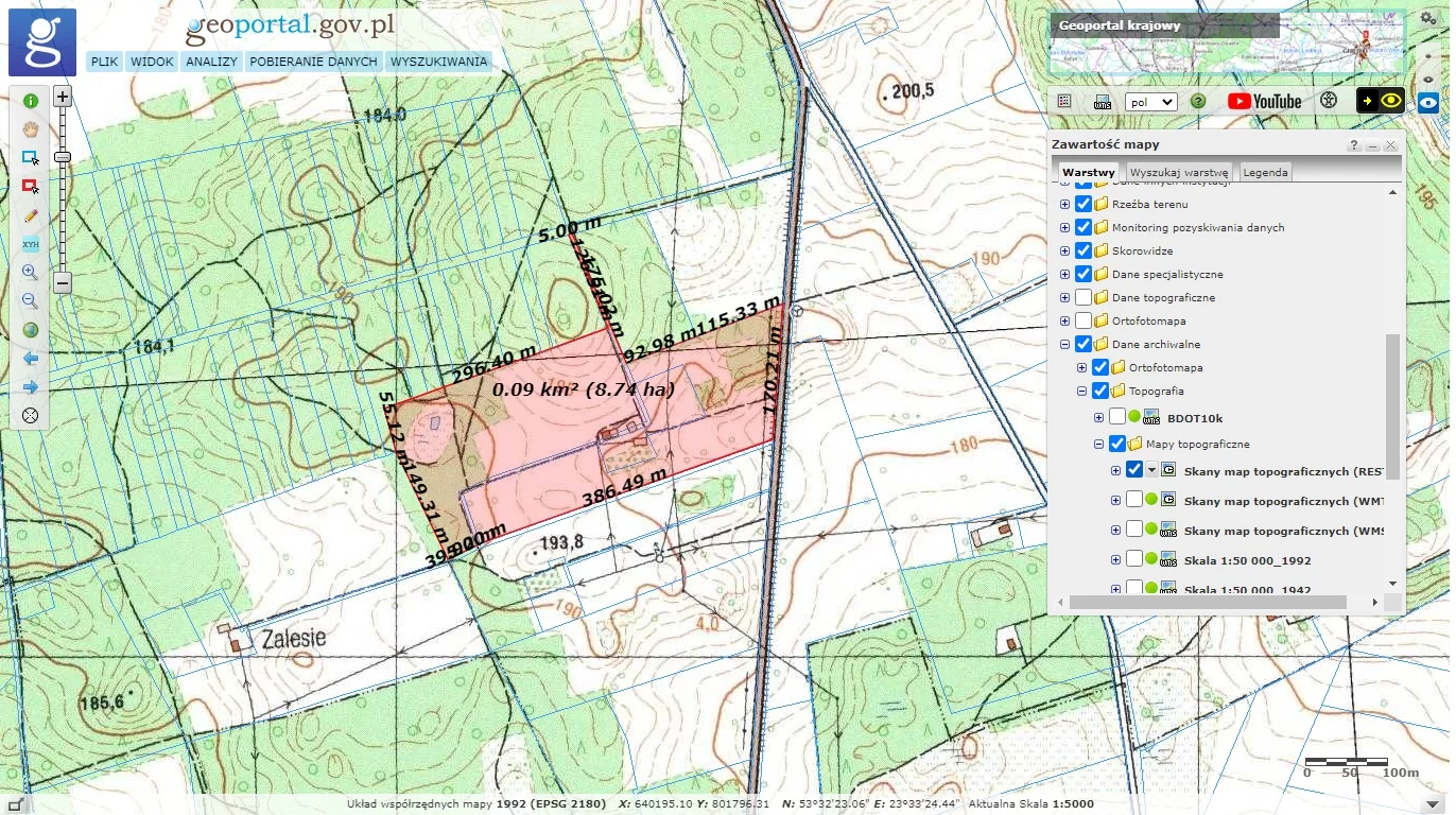 Działka 85 833,00 m², oferta nr , 9681776, Sokółka