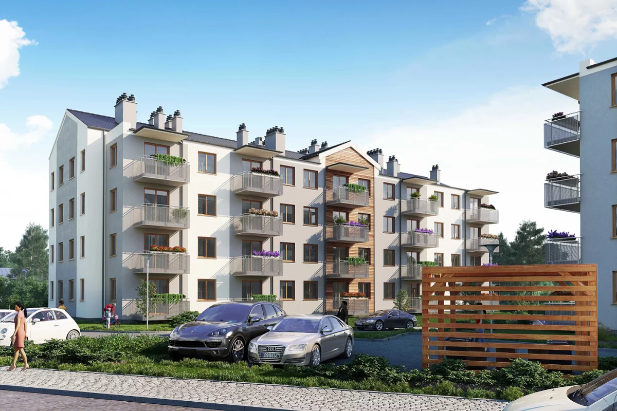Apartamenty Sosnowy Park Szczecin Prawobrzeże ul. Uczniowska