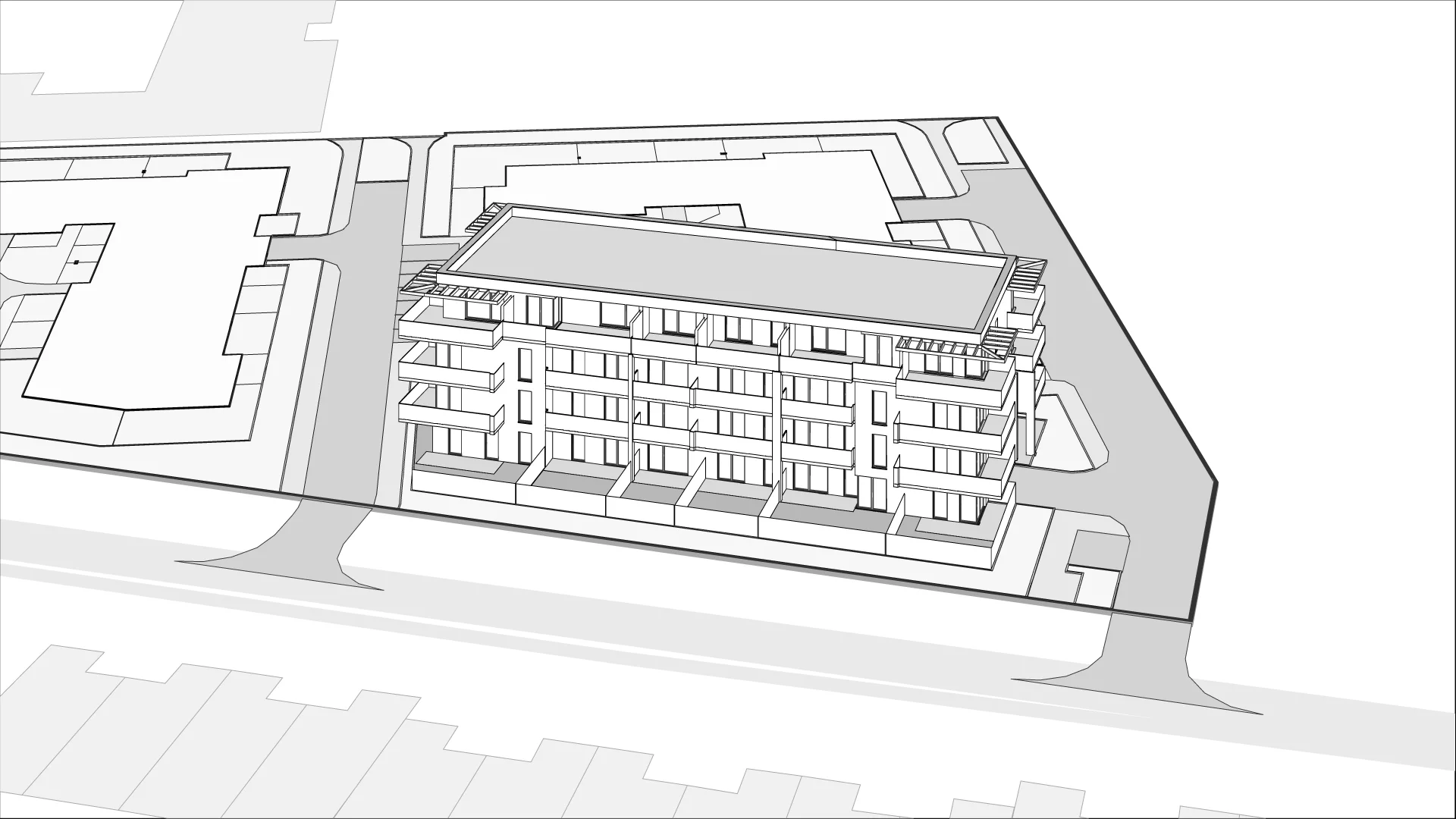 Wirtualna makieta 3D mieszkania 58.53 m², B2/13