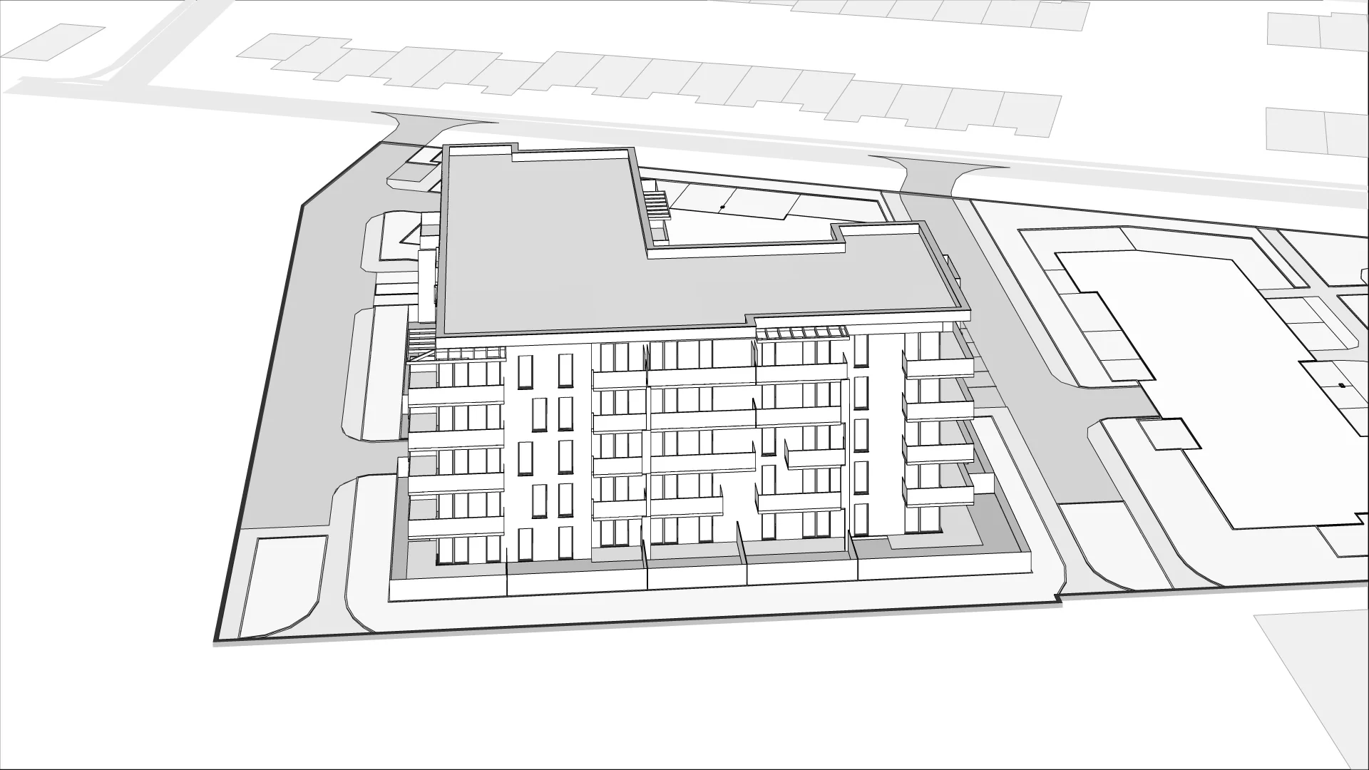 Wirtualna makieta 3D mieszkania 69.03 m², B3/40