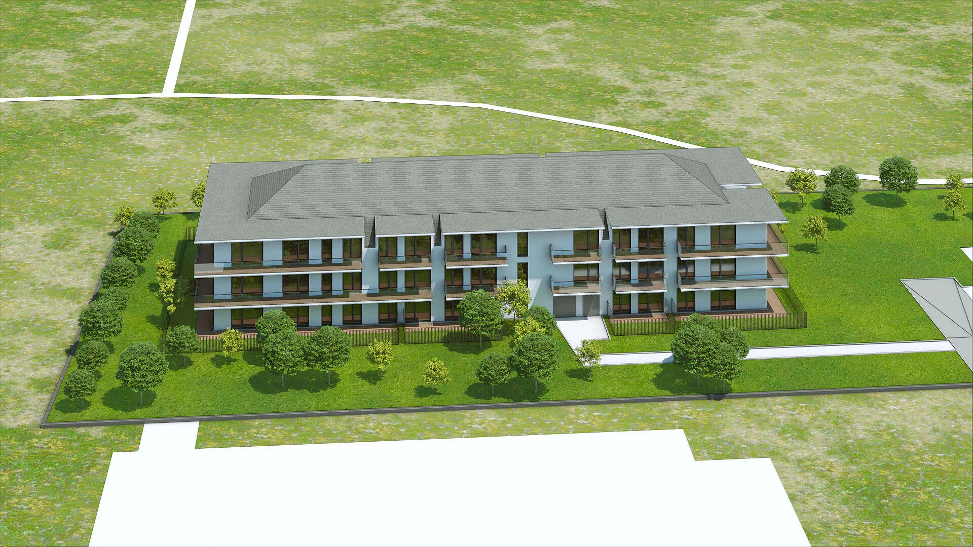 Wirtualna makieta 3D apartamentu 60.72 m², B/209