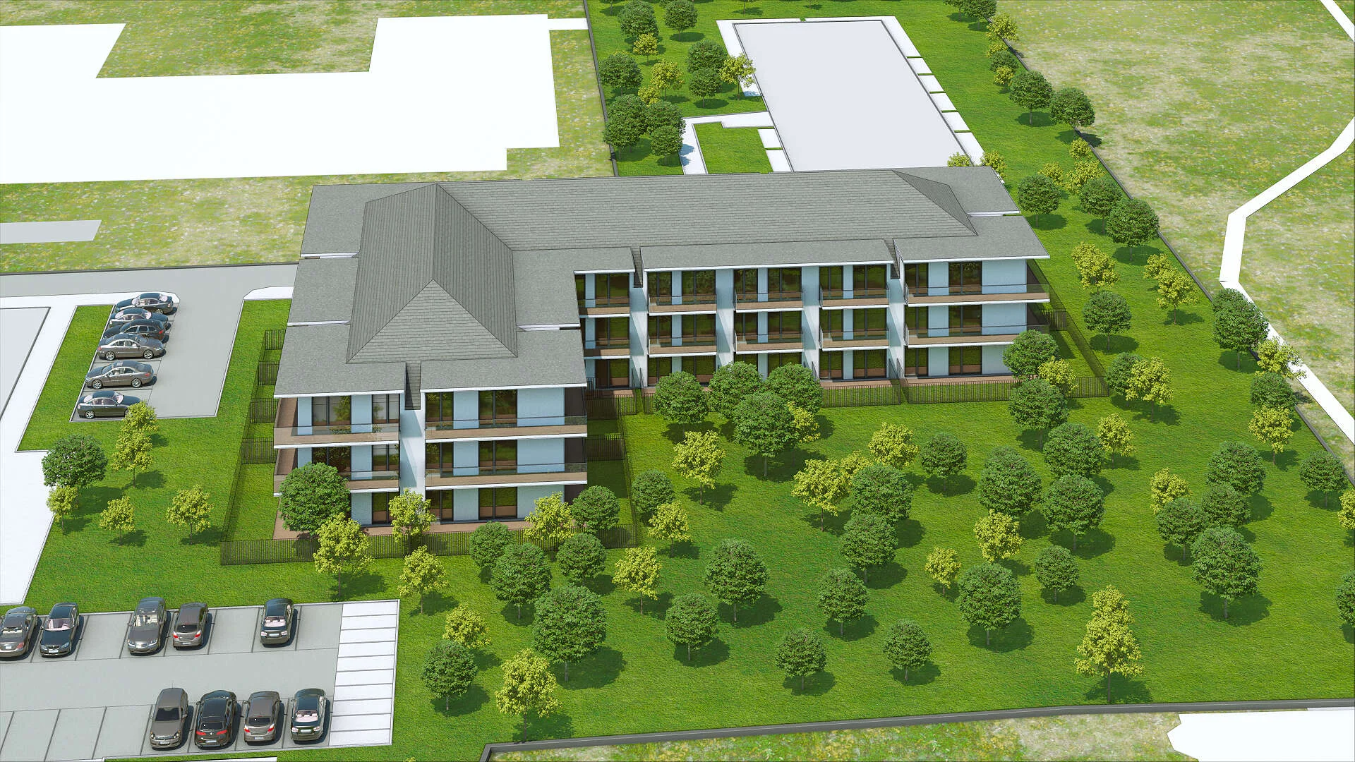 Wirtualna makieta 3D apartamentu 41.35 m², C/209