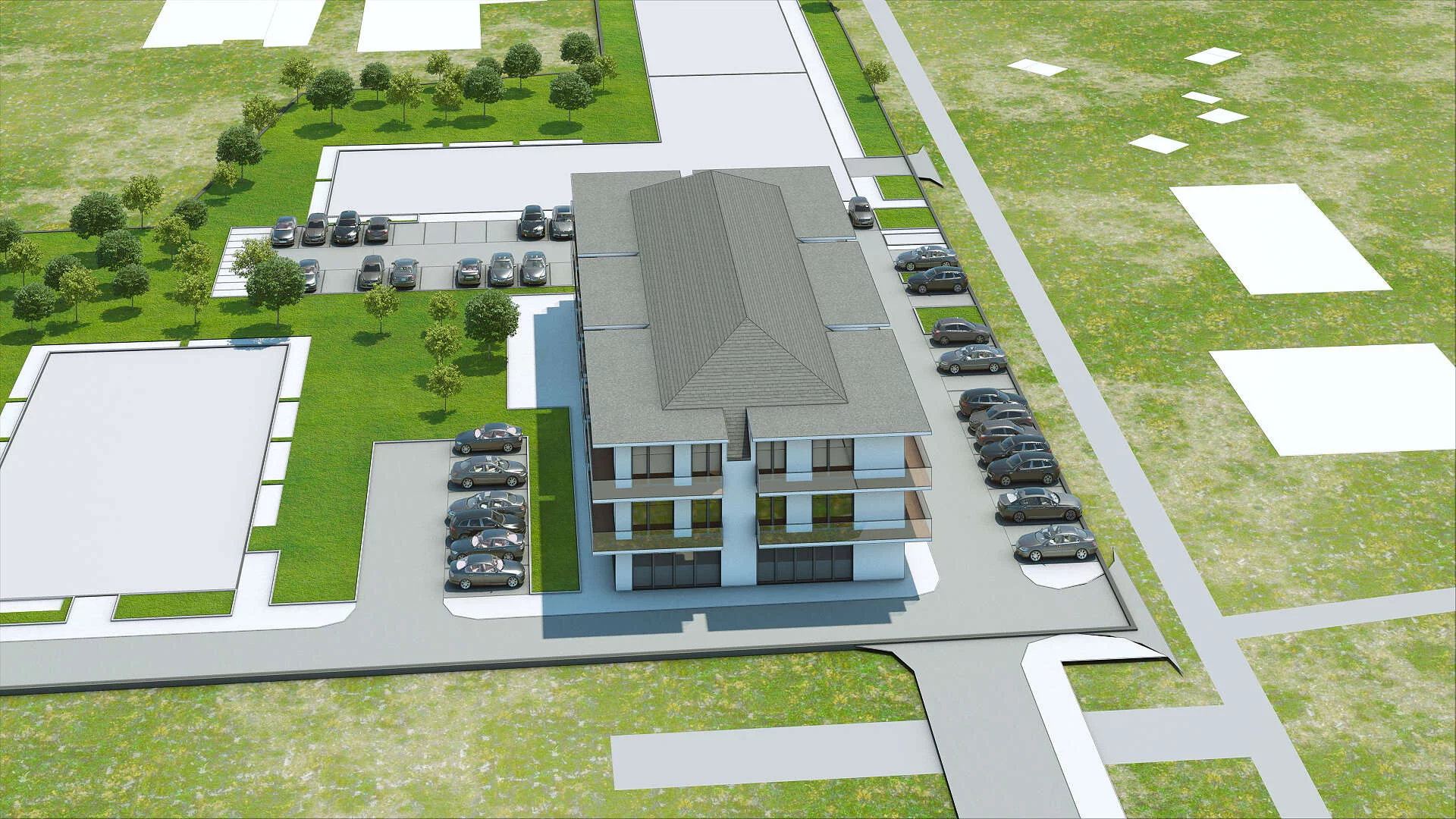 Wirtualna makieta 3D apartamentu 62.69 m², D/309