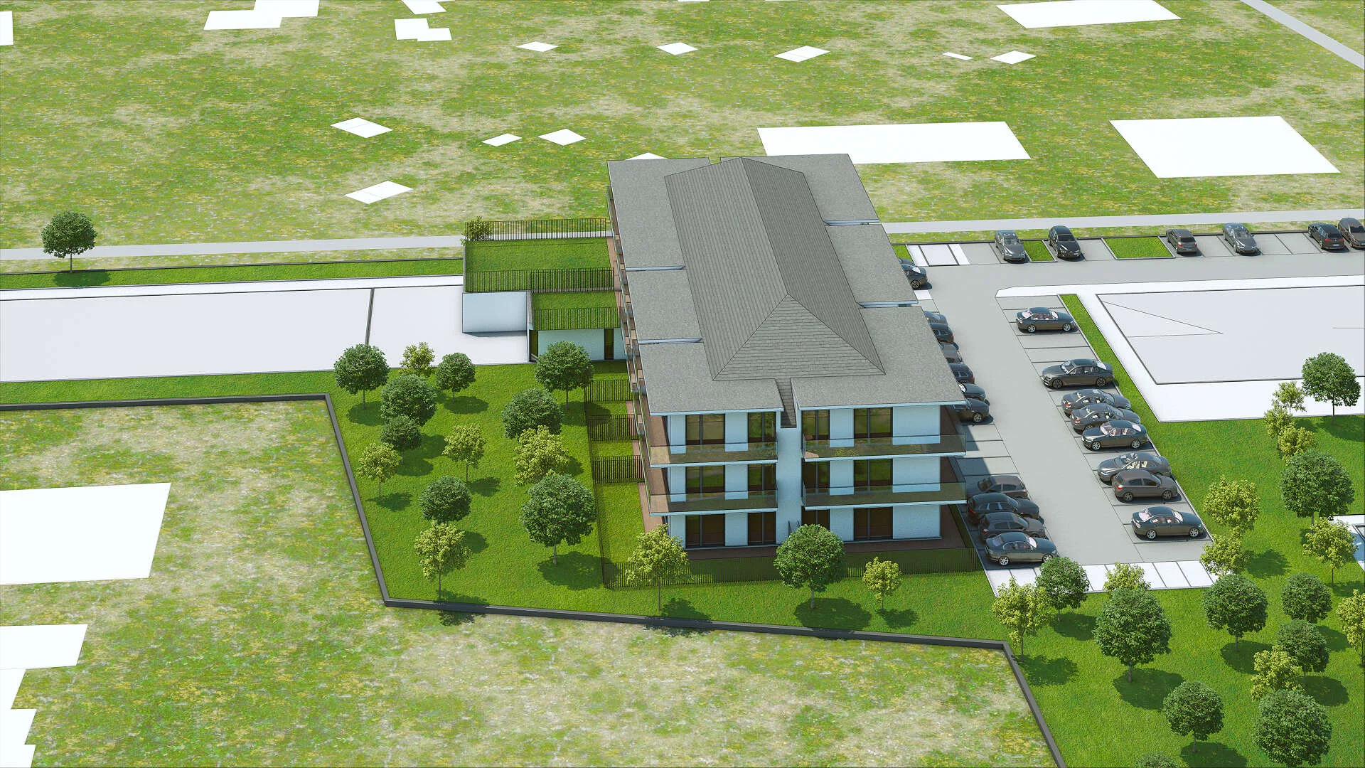 Wirtualna makieta 3D apartamentu 62.33 m², E/101