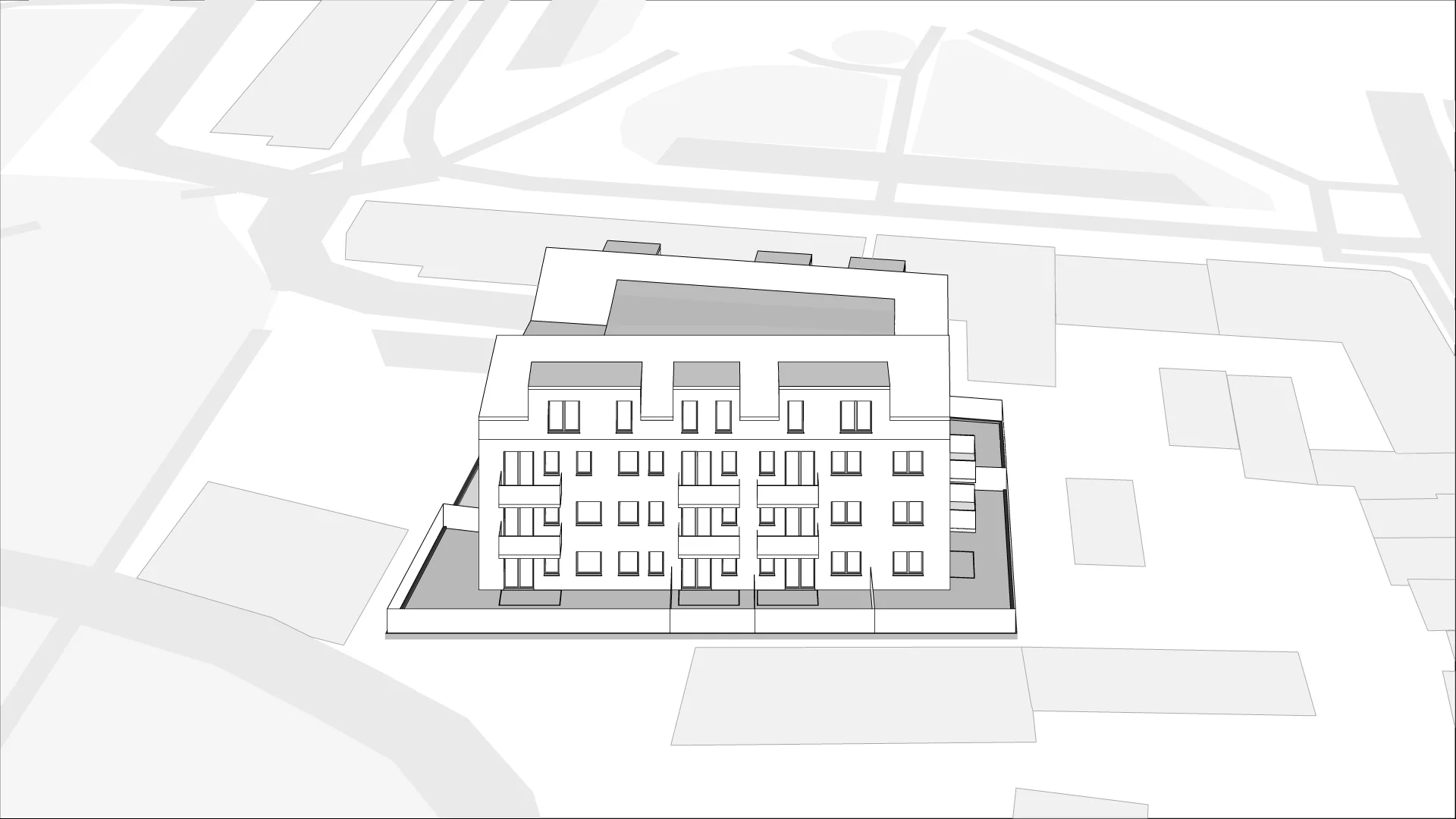 Wirtualna makieta 3D mieszkania 34.13 m², 2.M3