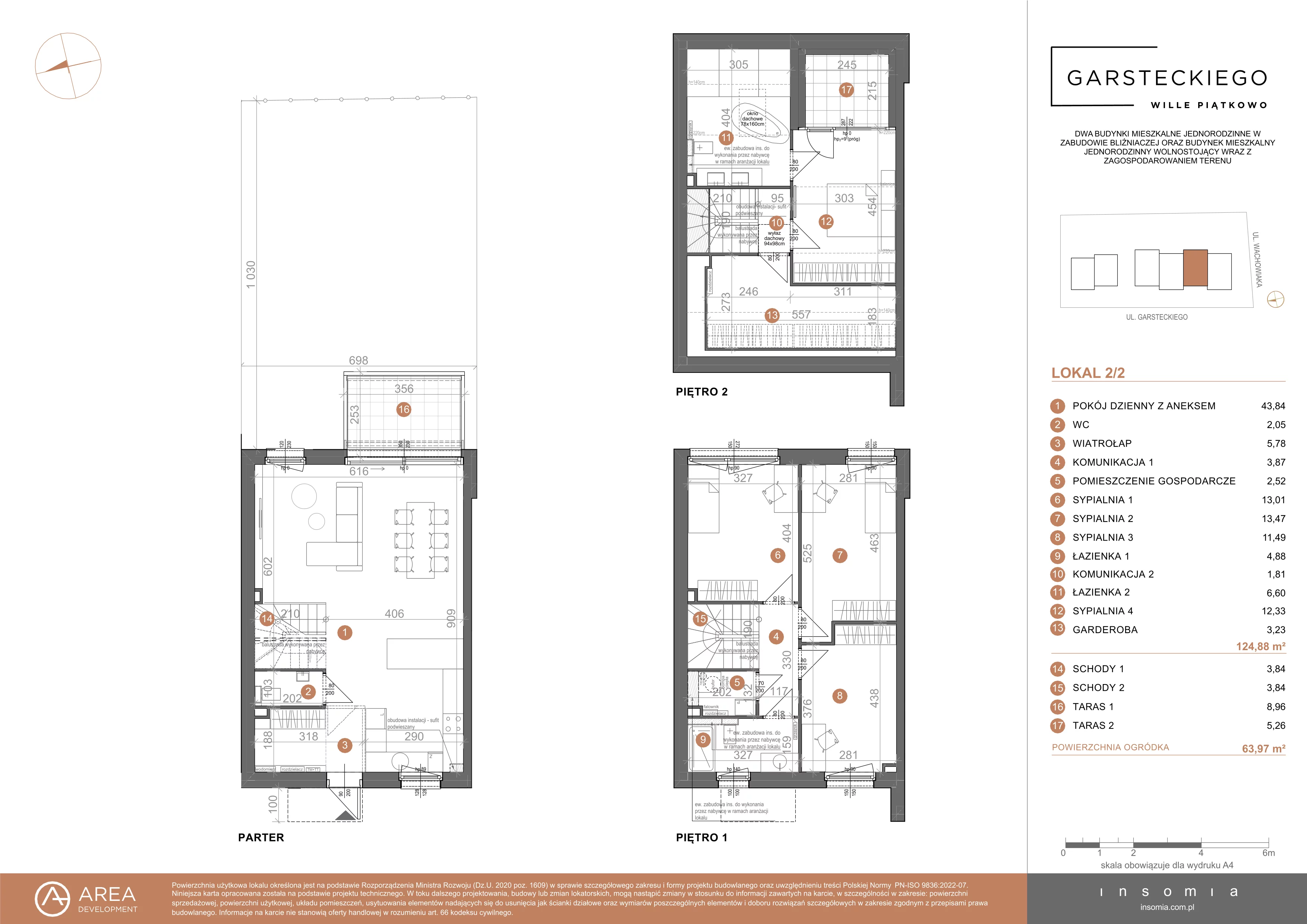 Dom 124,88 m², oferta nr 2/2, Garsteckiego - Wille Piątkowo, Poznań, Piątkowo, Piątkowo, ul. Garsteckiego 2