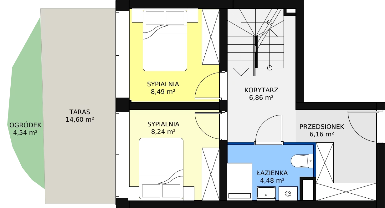 Zalety apartamentu 65.65 m², A/0/8